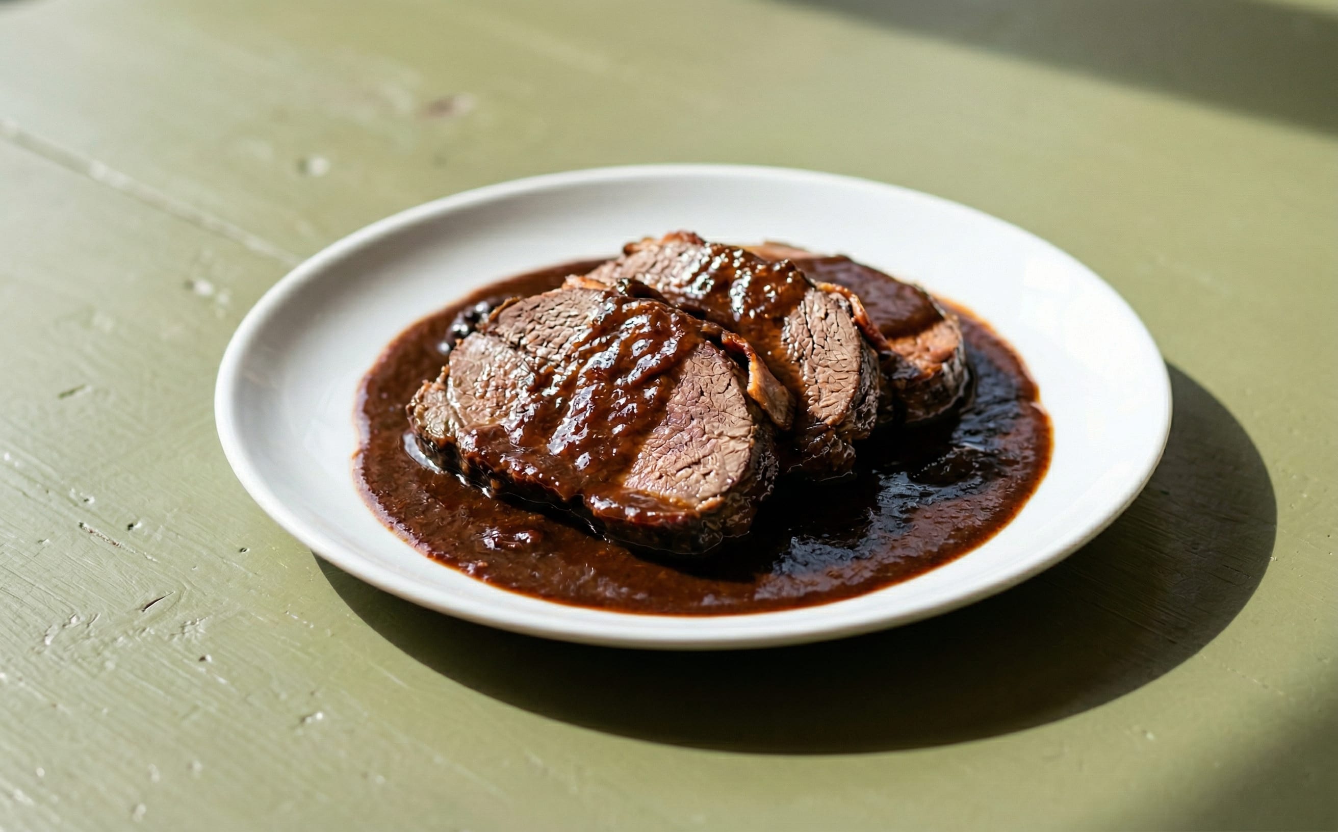 Pašticada (Dalmatian Sweet-Sour Braised Beef)