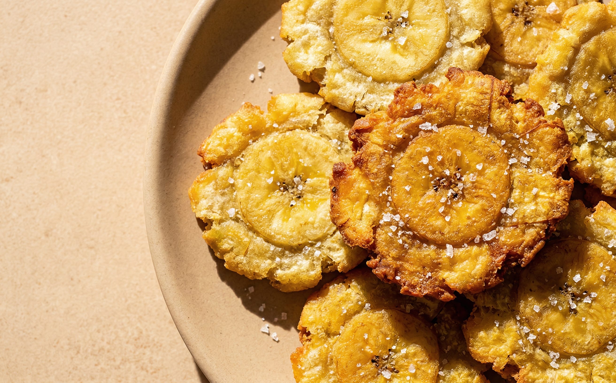 Tostones (Twice-Fried Green Plantains)