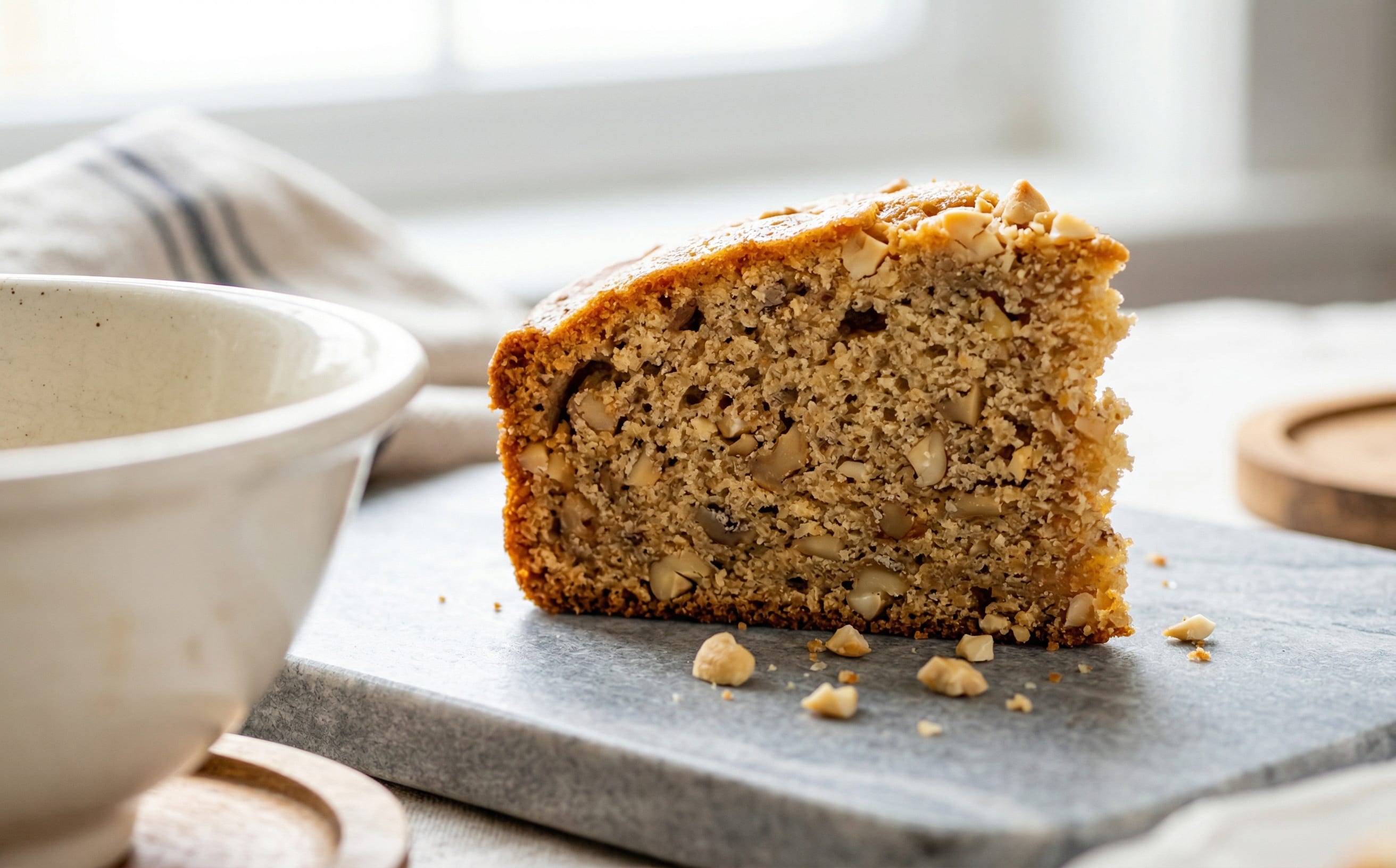 Bolo di Kashupete (Cashew Cake)