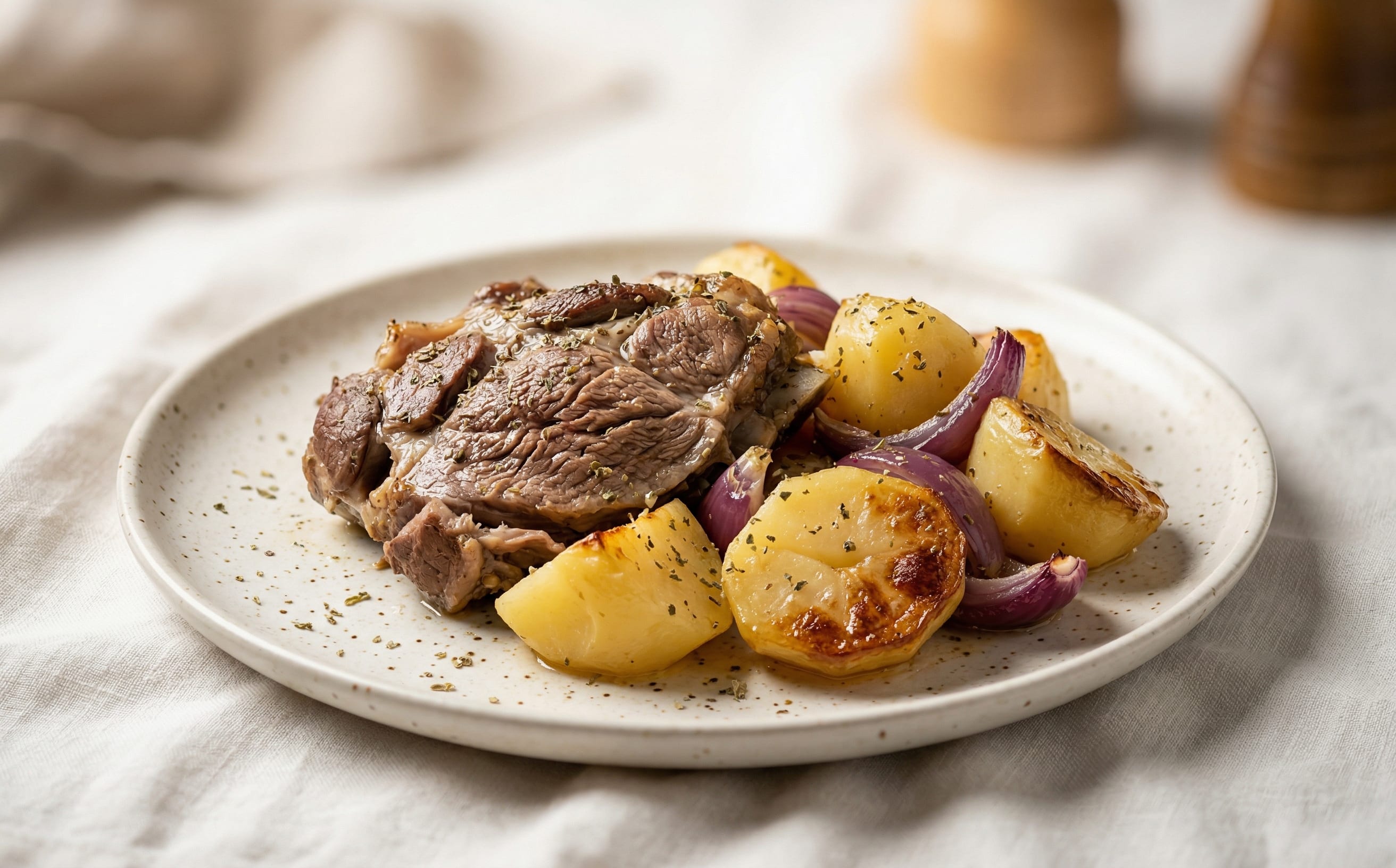 Ofto Kleftiko (Slow-Roasted Lamb and Potatoes)
