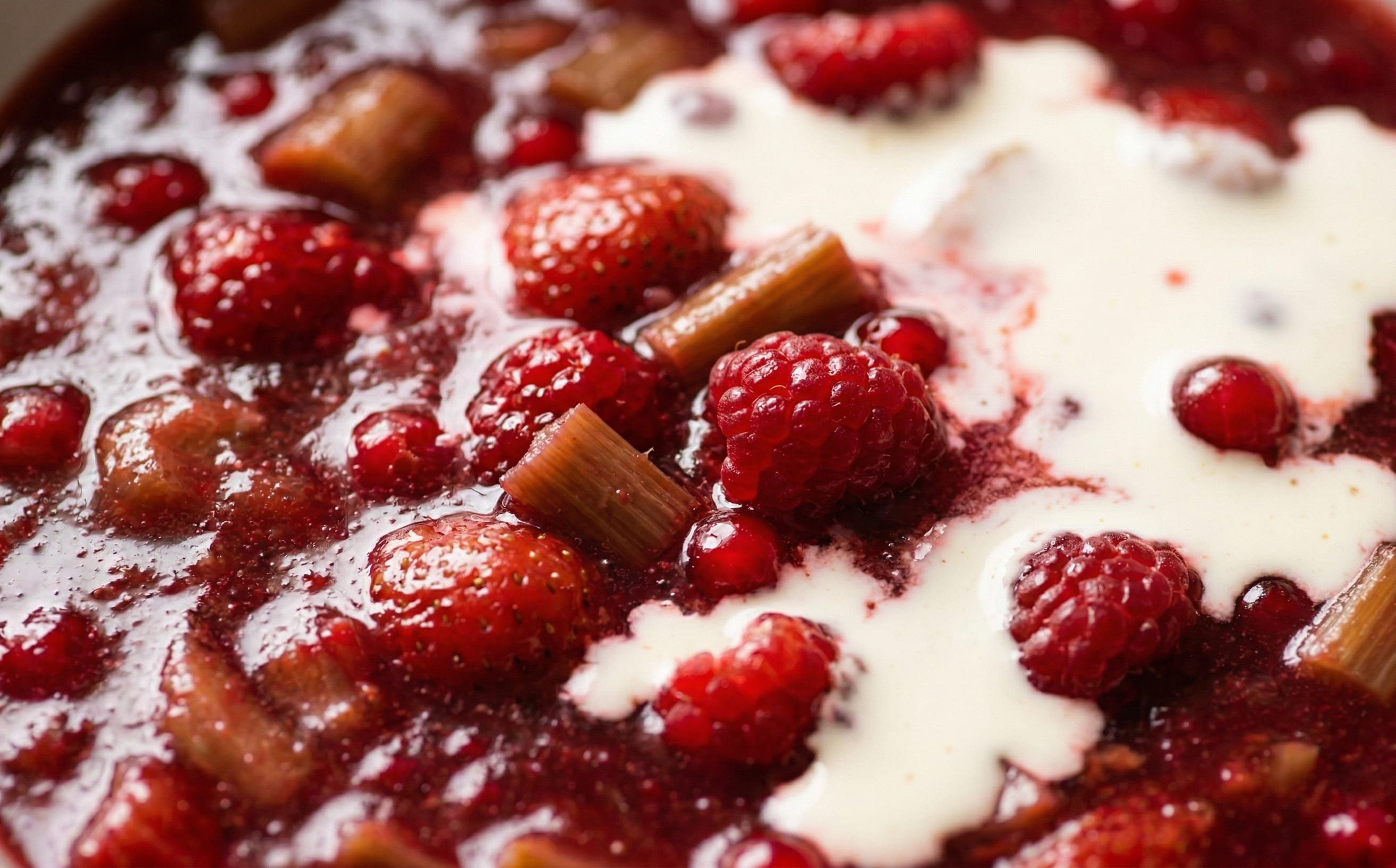 Rødgrød med Fløde (Red Berry Pudding with Cream)