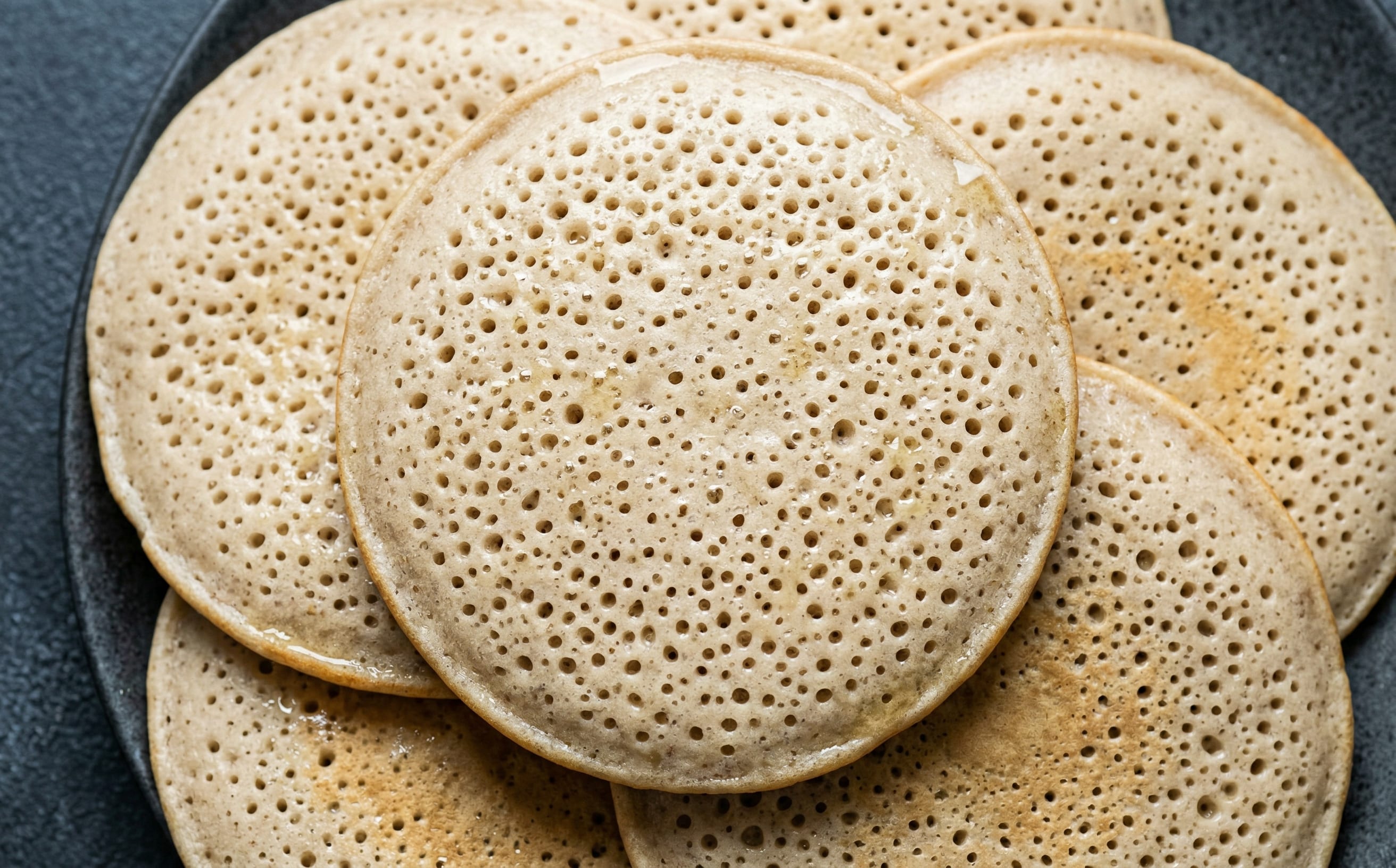 Lahoh (Fermented Teff Flatbread)