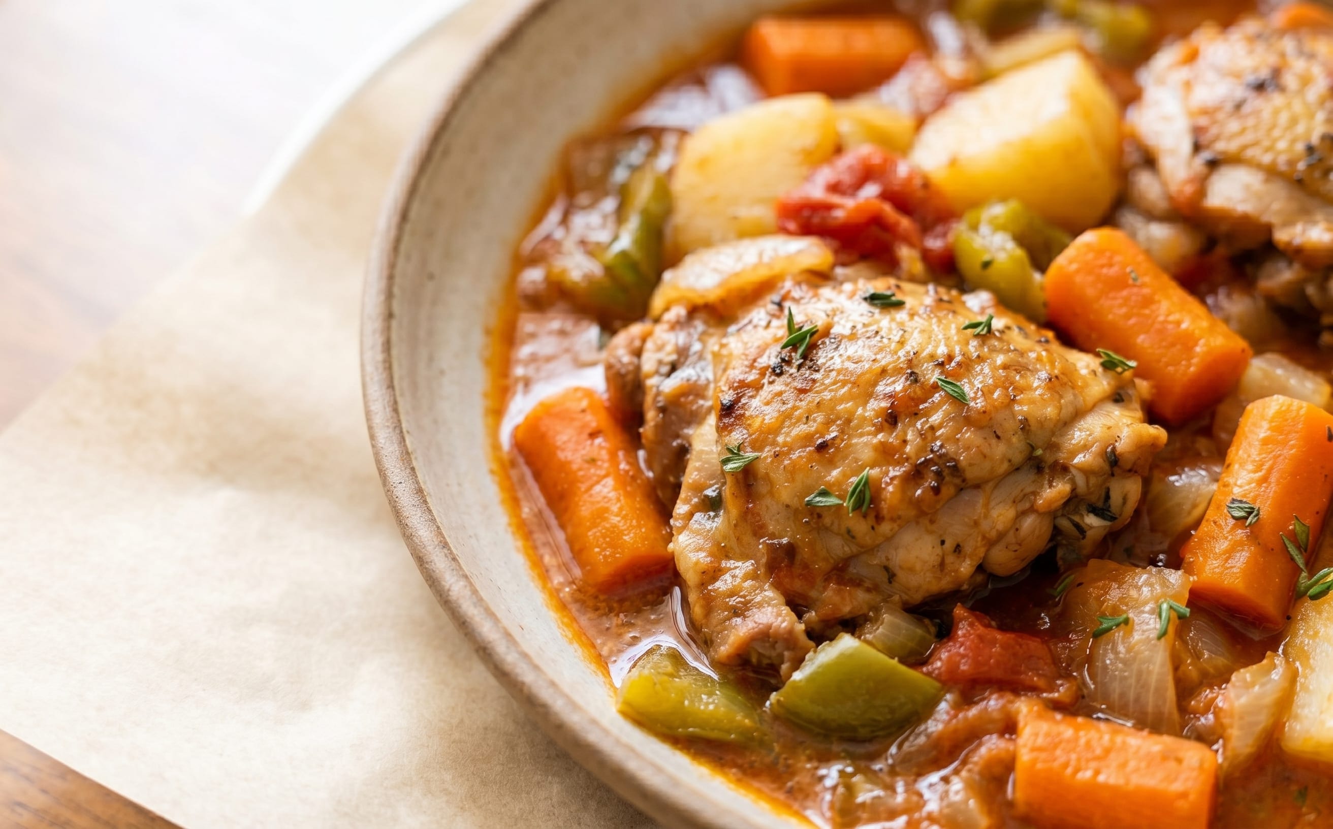 Dominica-Style Creole Chicken Stew