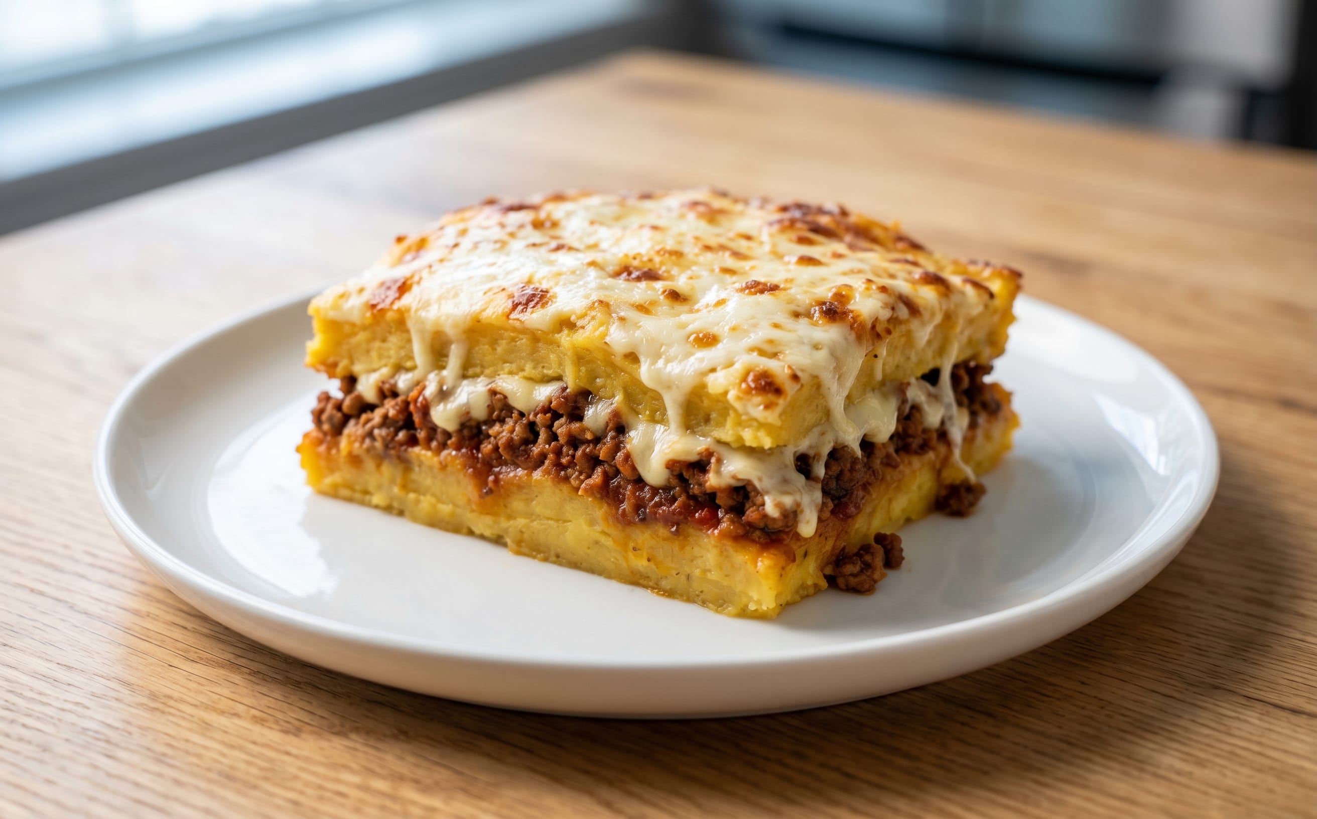 Pastelón de Plátano Maduro (Sweet Plantain and Beef Casserole)