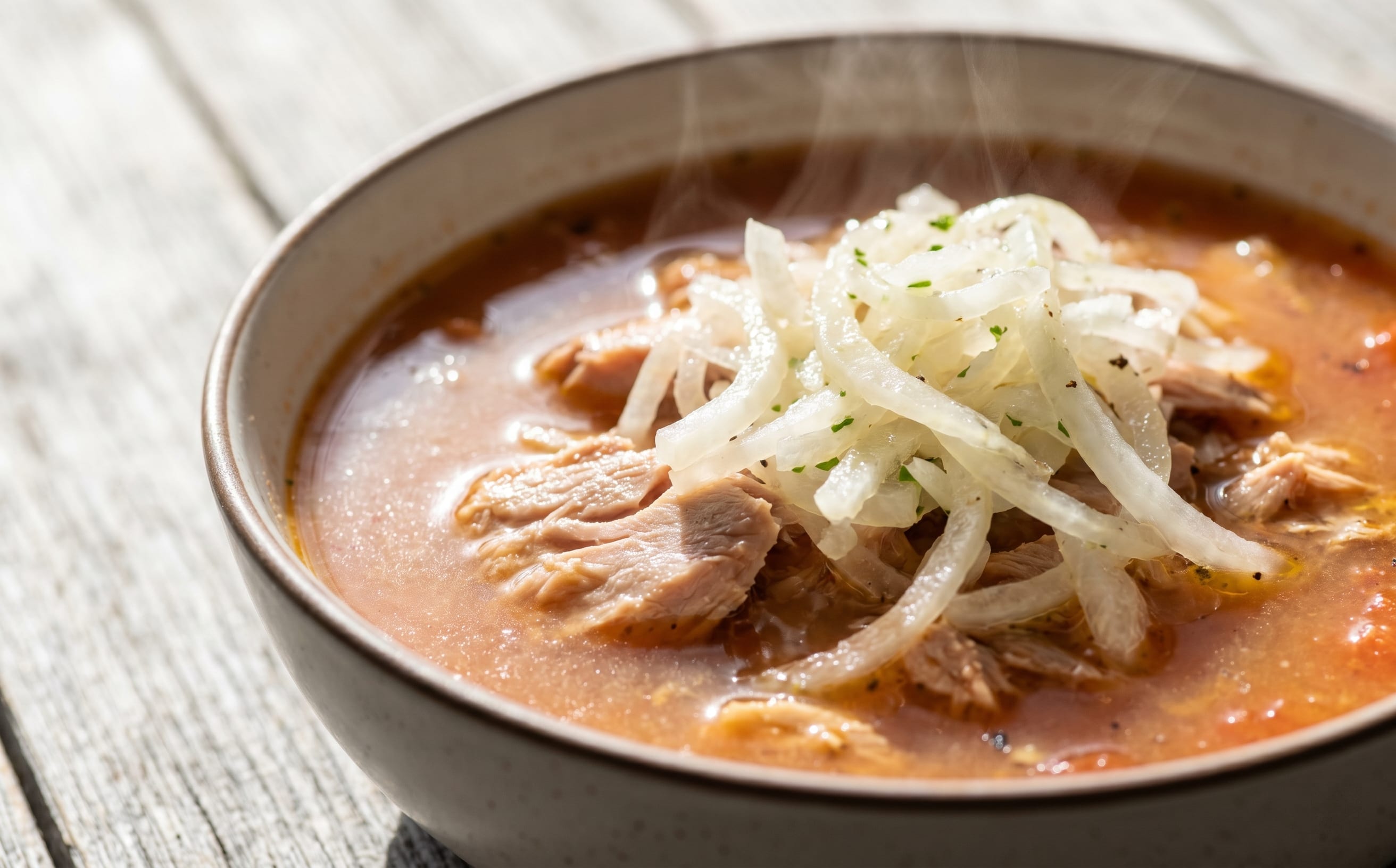 Encebollado (Tuna and Onion Soup)