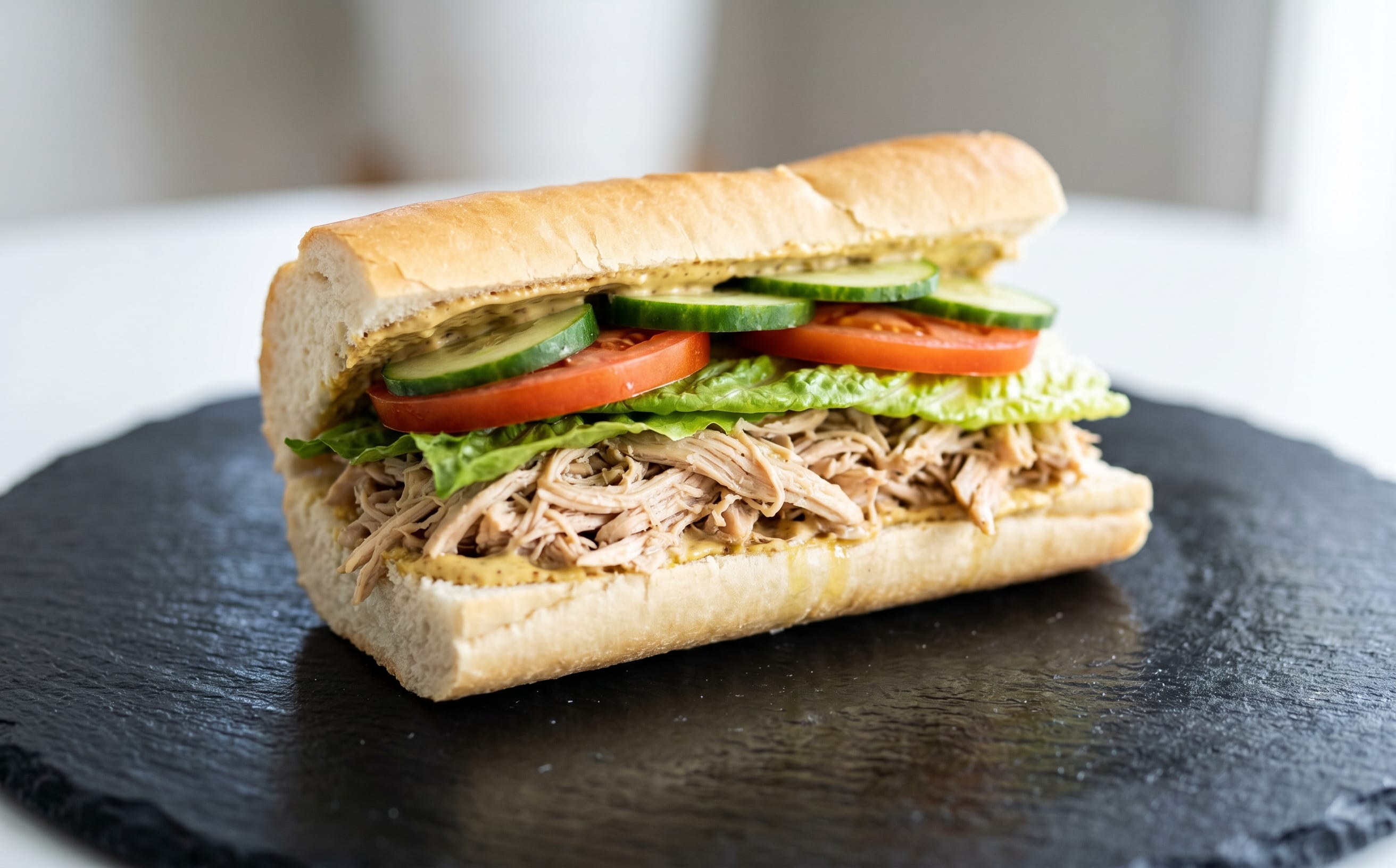 Panes con Pollo (Salvadoran Chicken Sandwiches)
