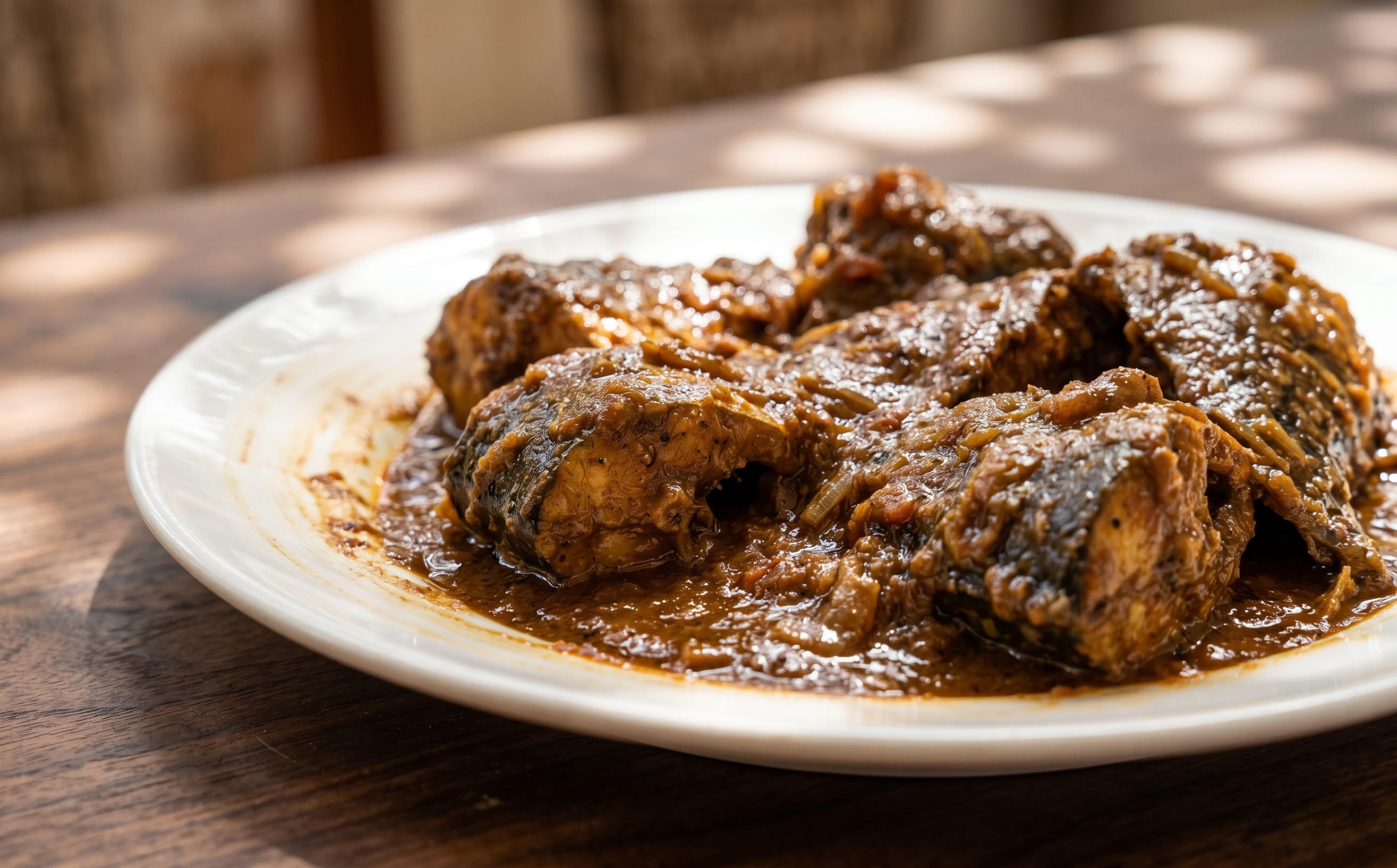 Pescado en Salsa de Modica (Fish in Modica Sauce)