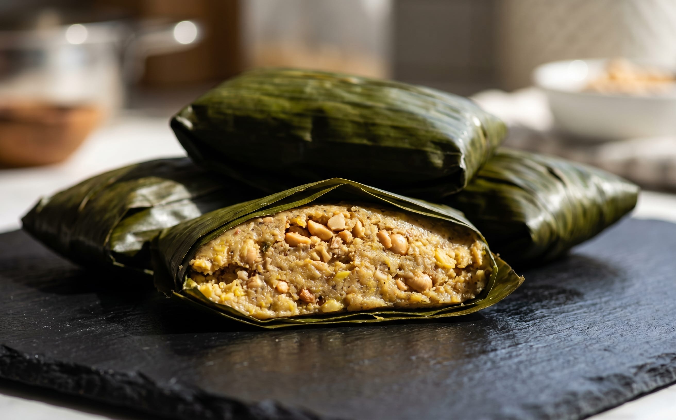 Equatoguinean Corn and Peanut Leaf Parcels