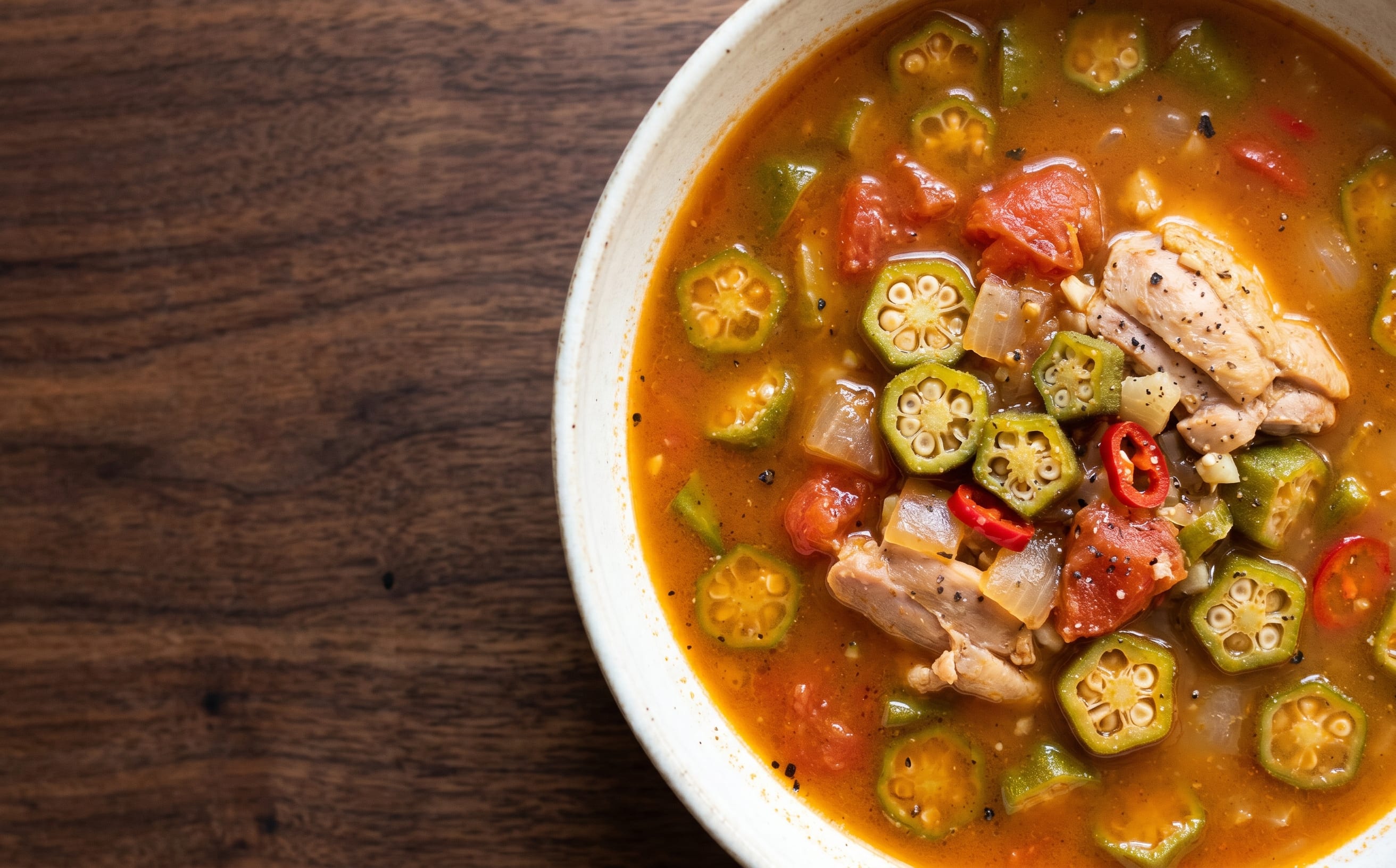 Ocrosup (Okra and Chicken Soup)