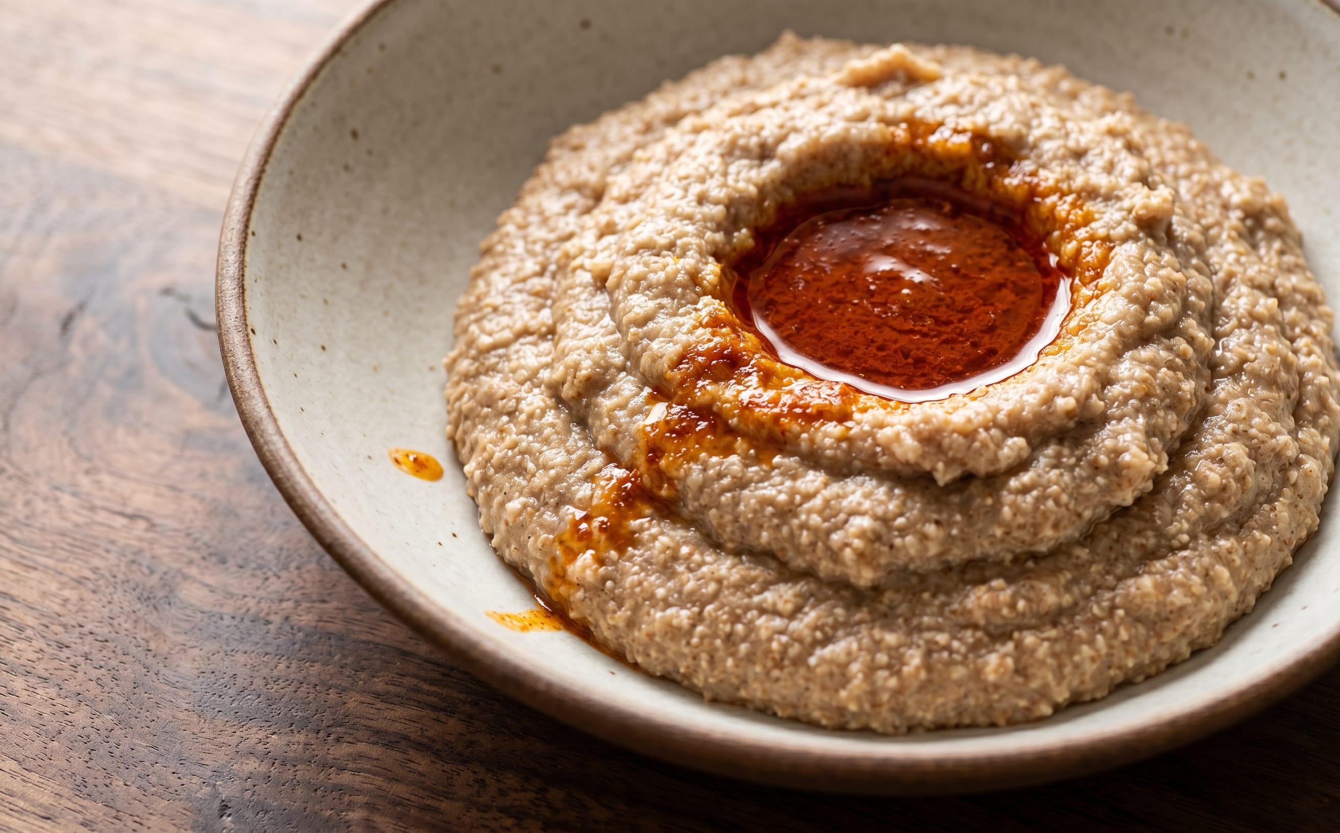 Ga'at (Wheat Porridge with Spiced Butter)