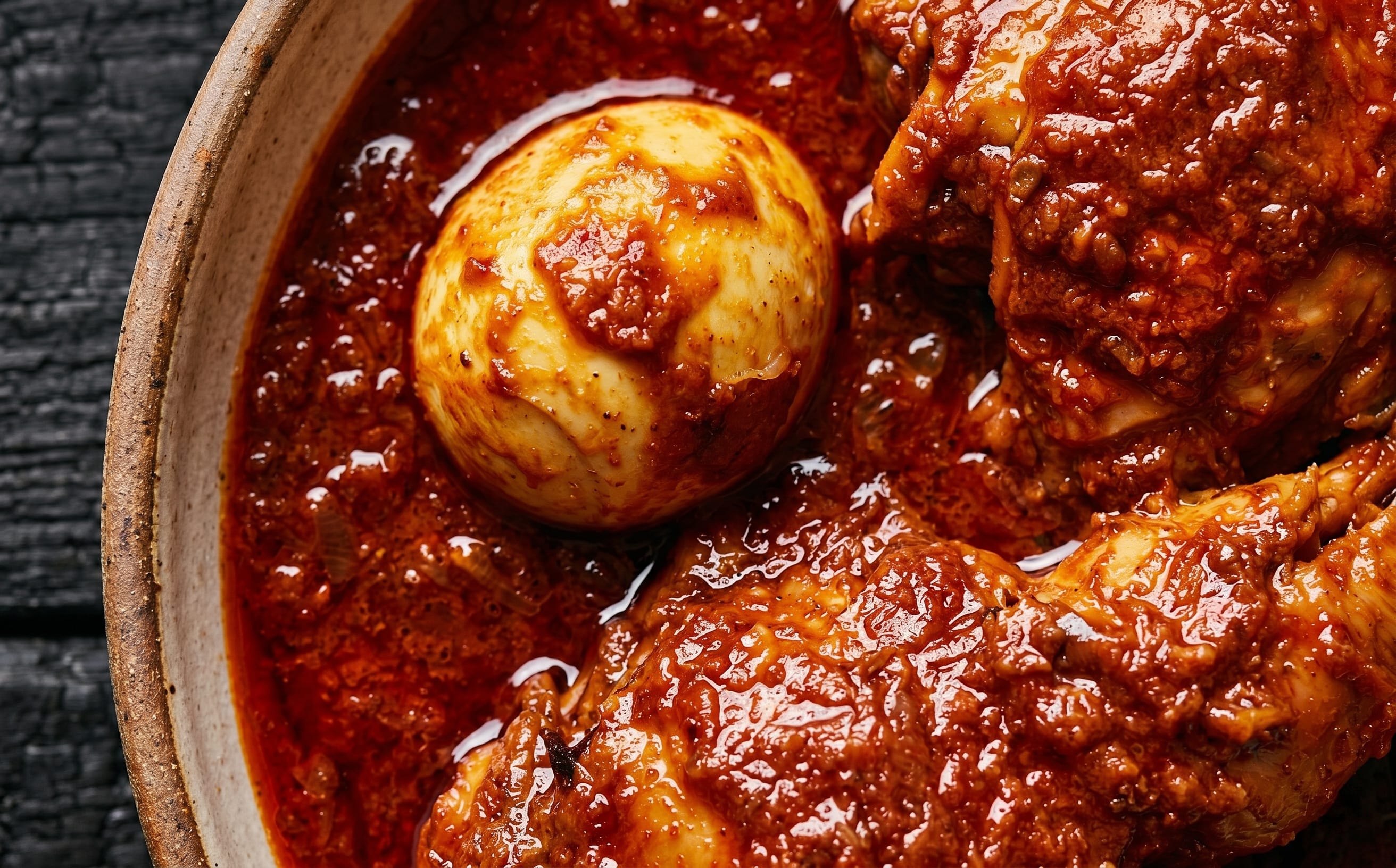 Doro Wat (Berbere Chicken Stew with Eggs)