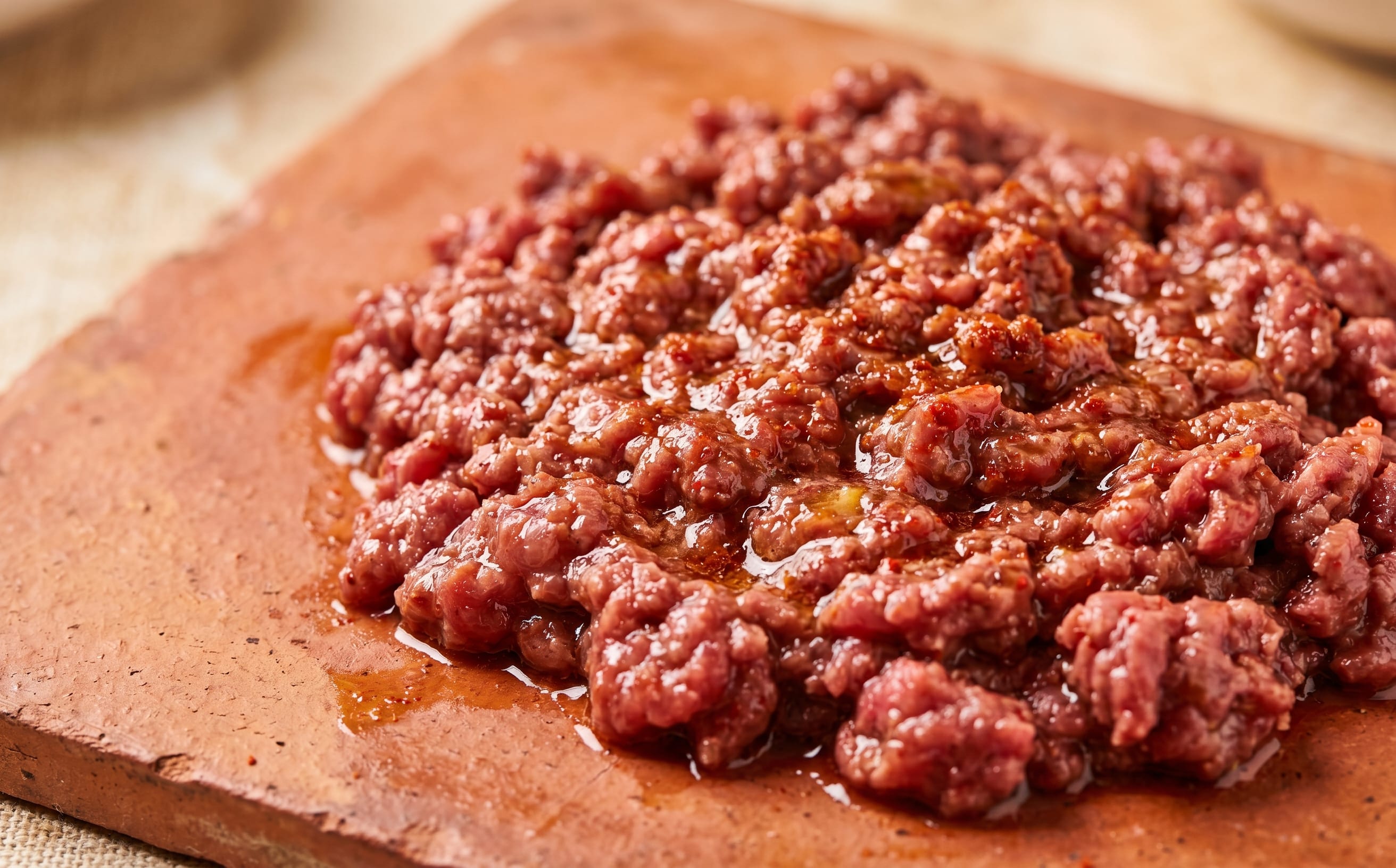 Kitfo (Cooked Spiced Minced Beef)