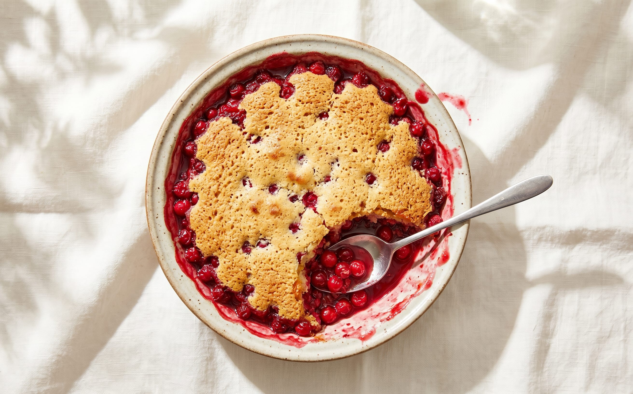 Diddle-Dee Berry Sponge Pudding