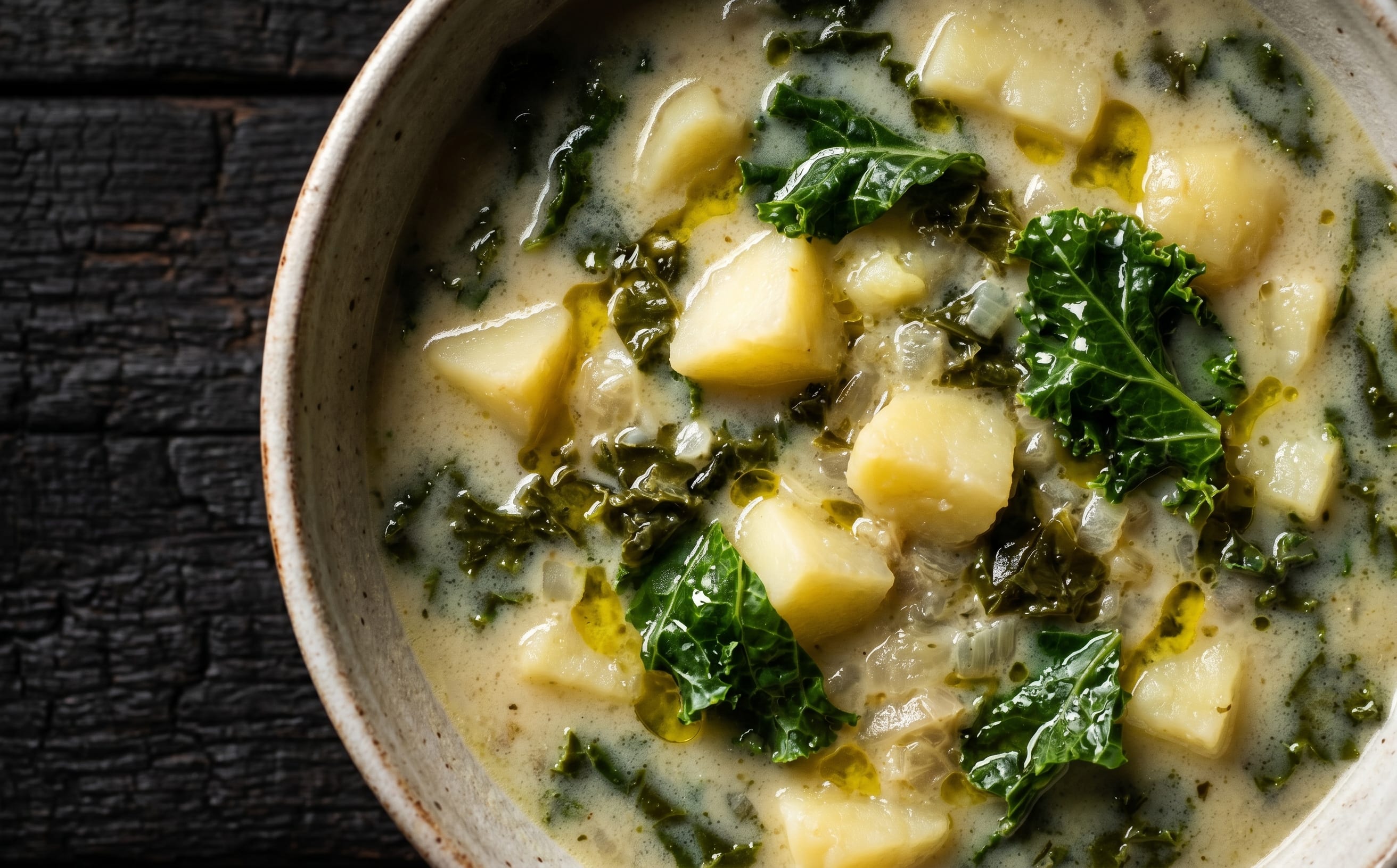 Faroese-Style Kale and Potato Soup