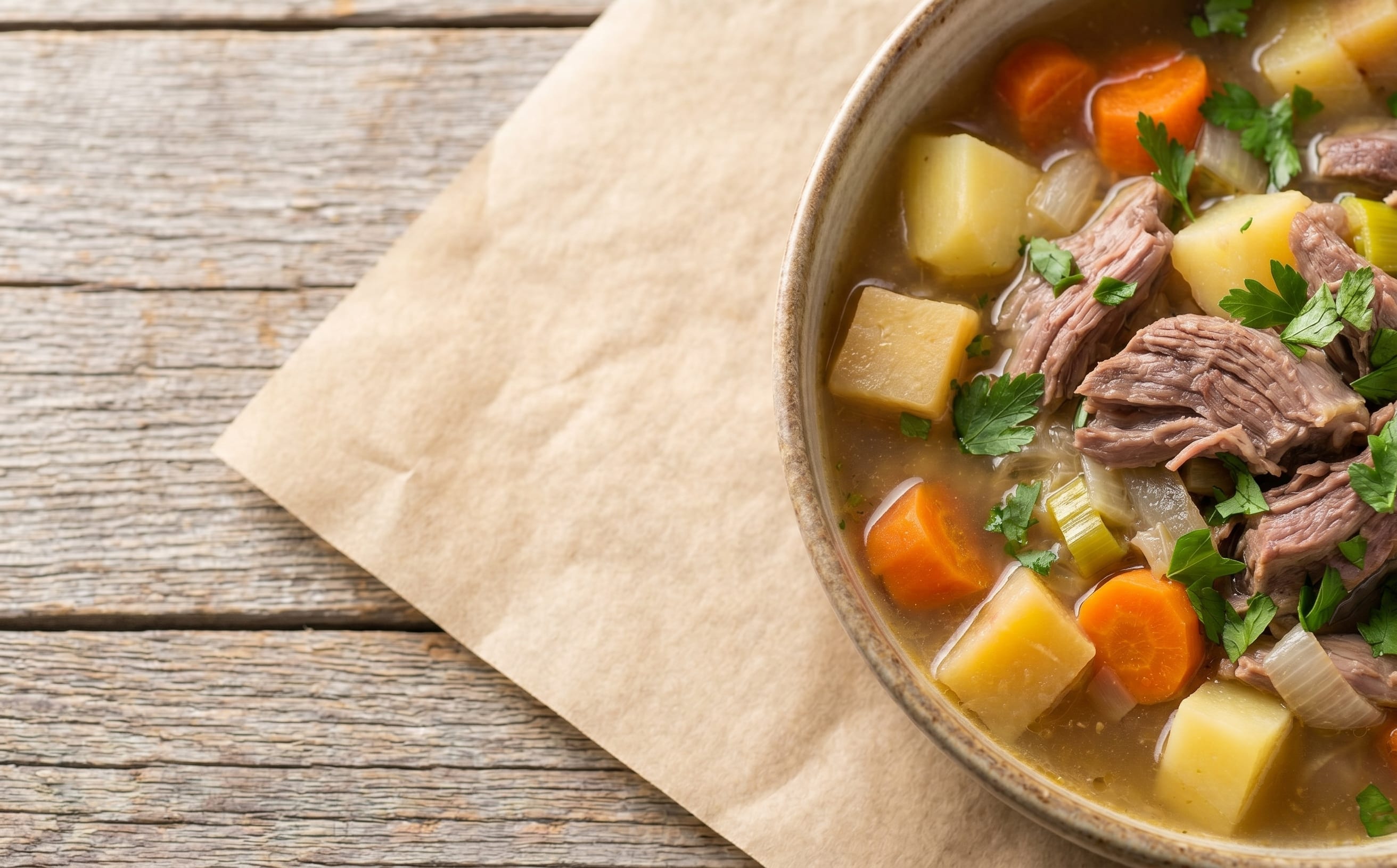 Kjøtsúpan (Lamb and Root Vegetable Soup)
