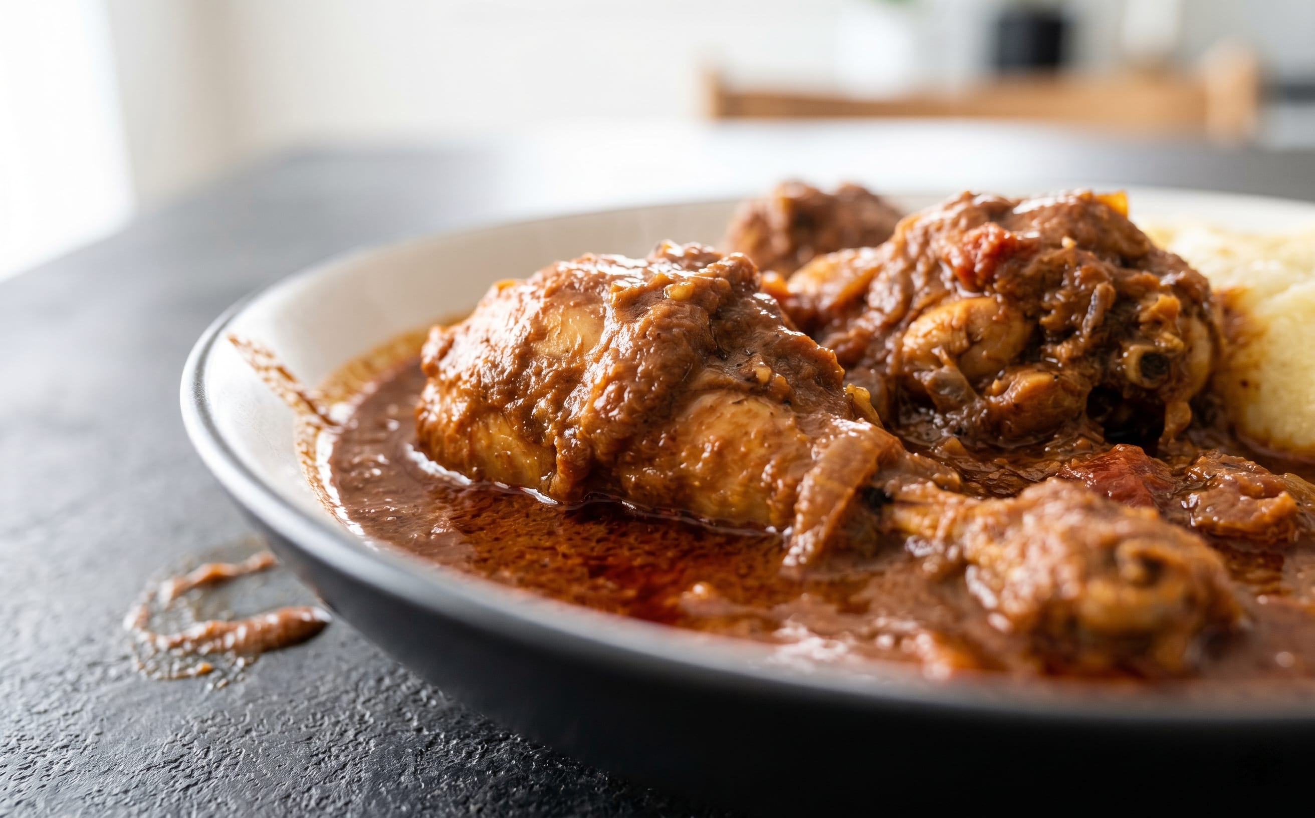Poulet à l'Odika (Chicken in Wild Mango Seed Sauce)