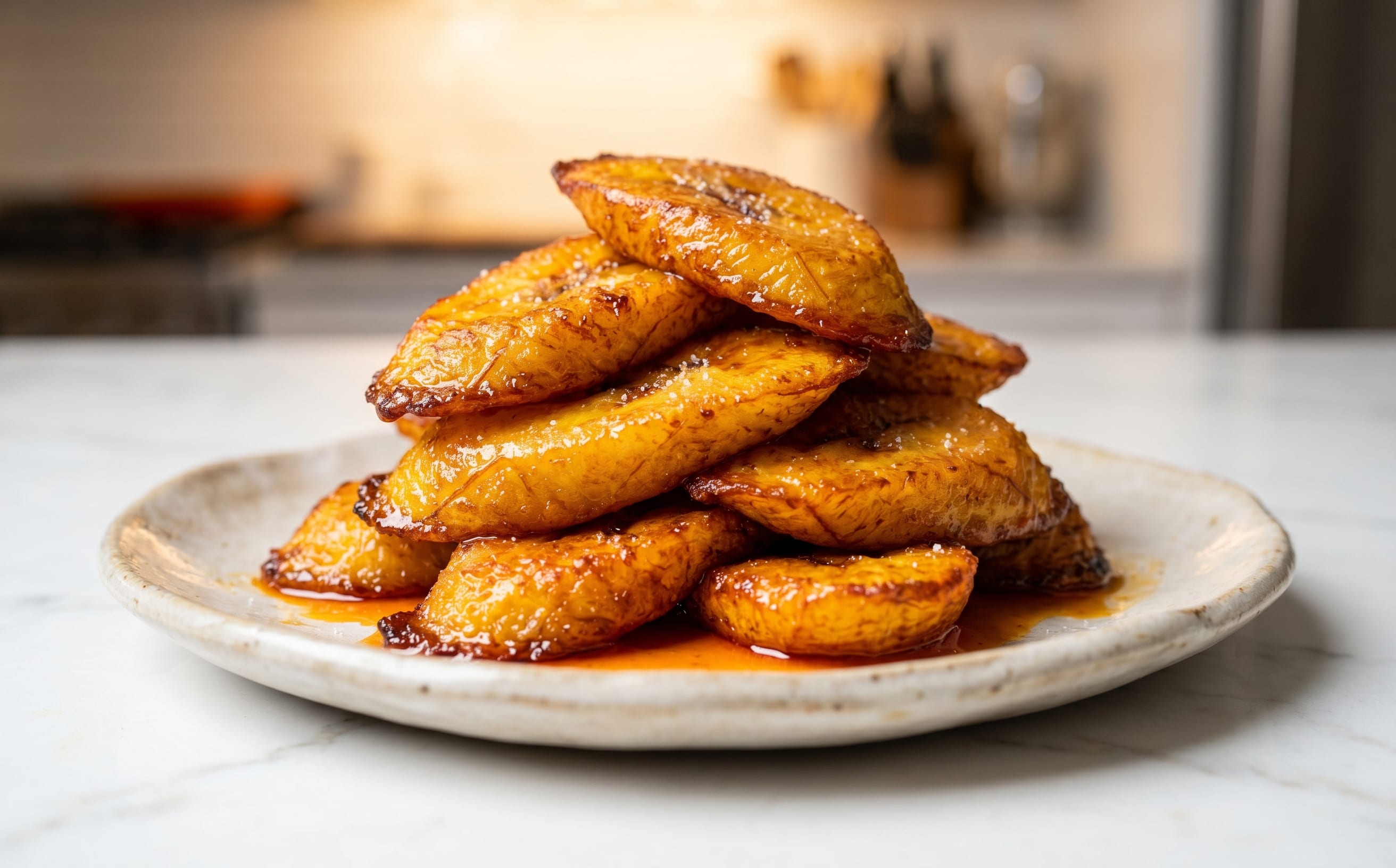 Bananes Plantains Frites (Fried Plantains)