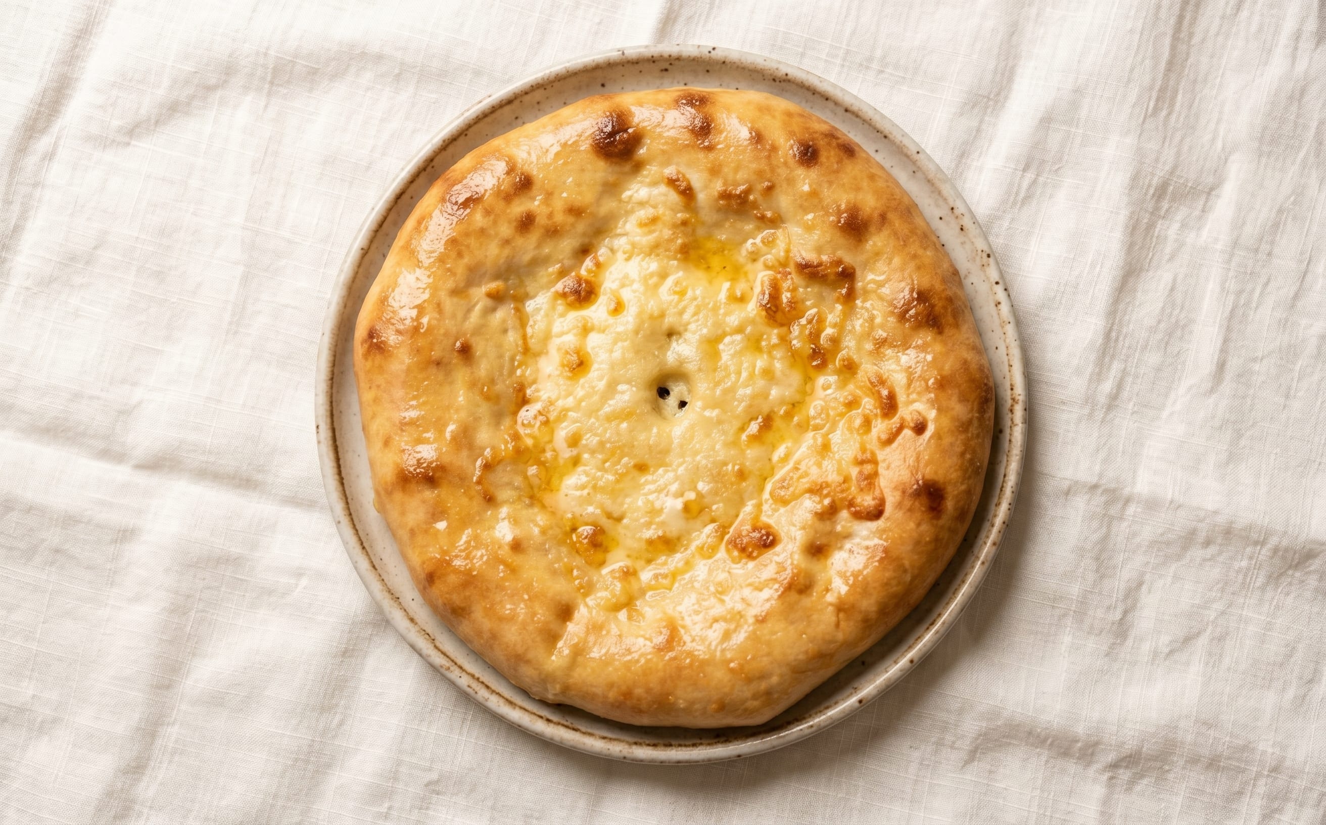 Imeruli Khachapuri (Imeretian Cheese Bread)