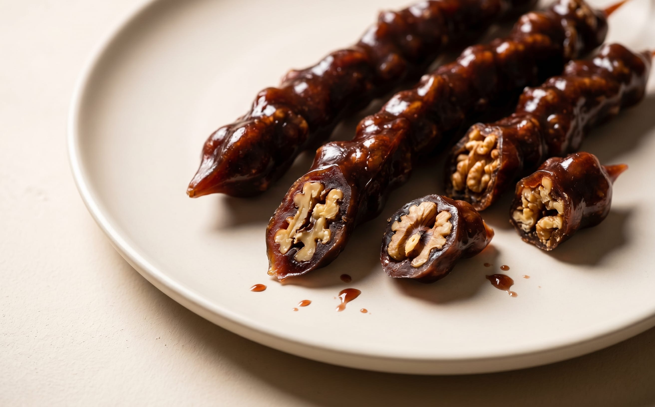 Churchkhela (Walnut and Grape Must Confection)