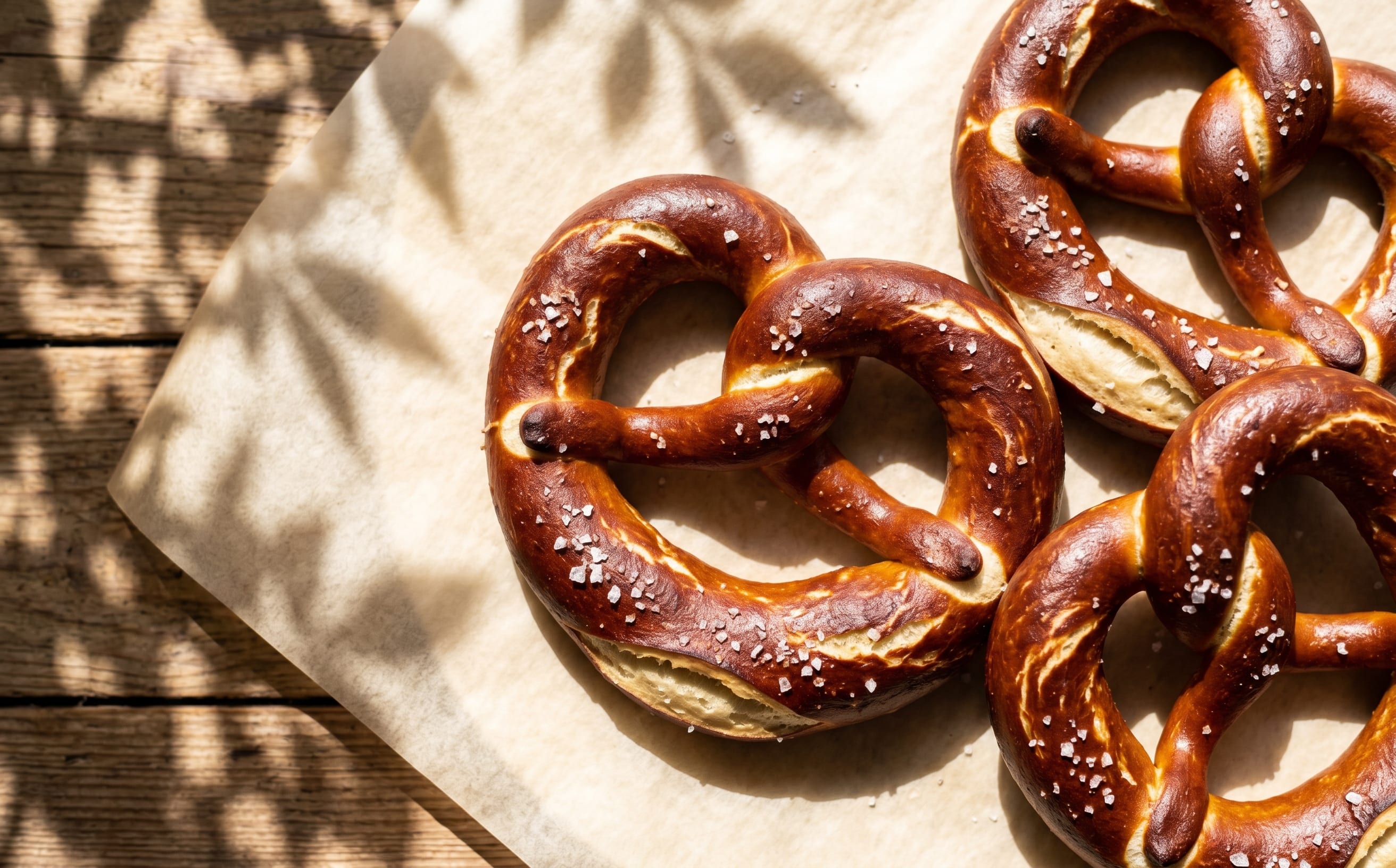 Laugenbrezeln (German Lye Pretzels)