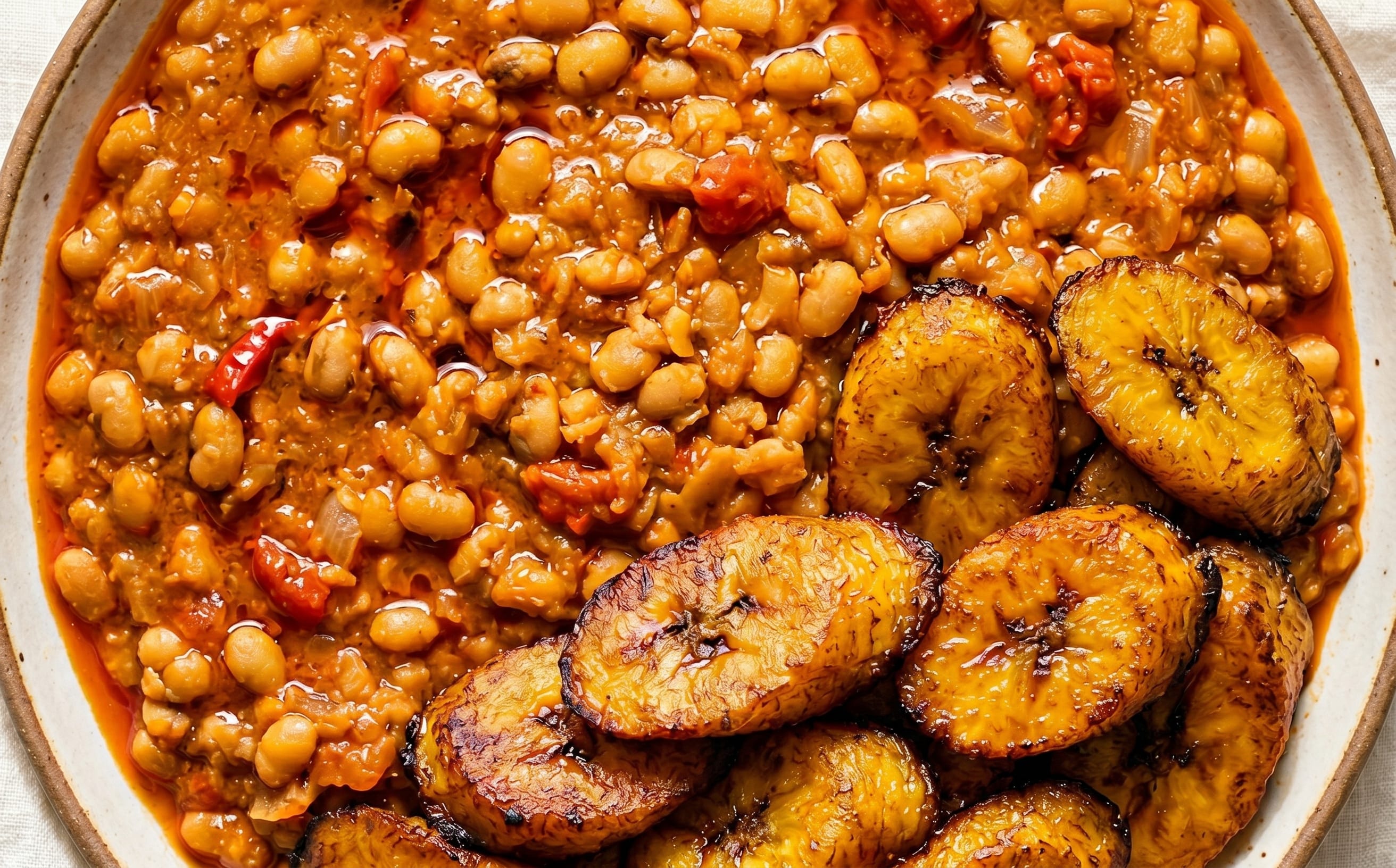 Red Red (Bean Stew with Fried Plantain)