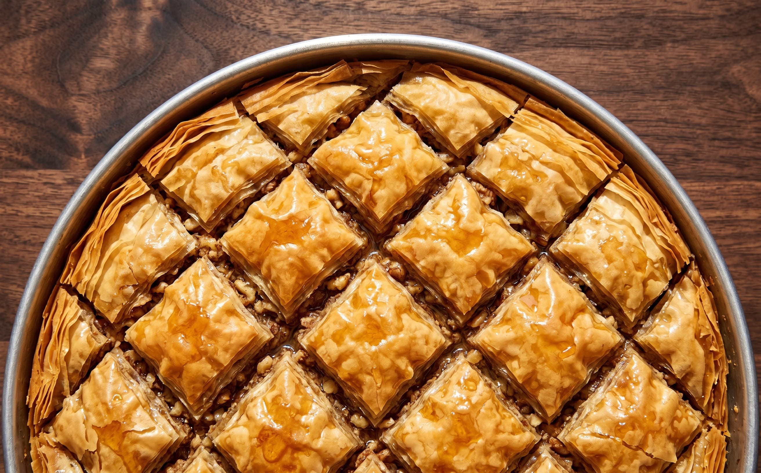 Baklava (Walnut and Honey Phyllo Pastry)