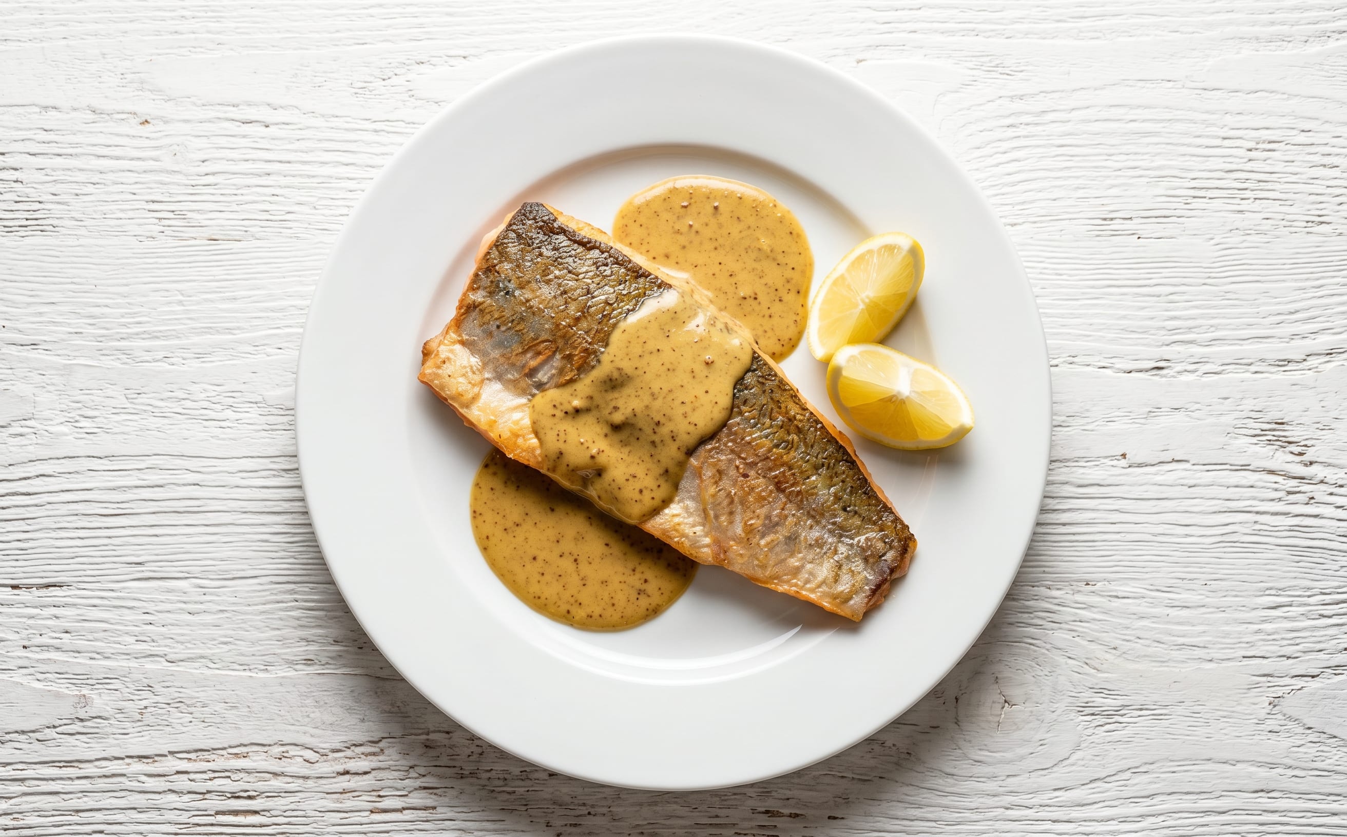 Pan-Fried Arctic Char with Mustard Butter
