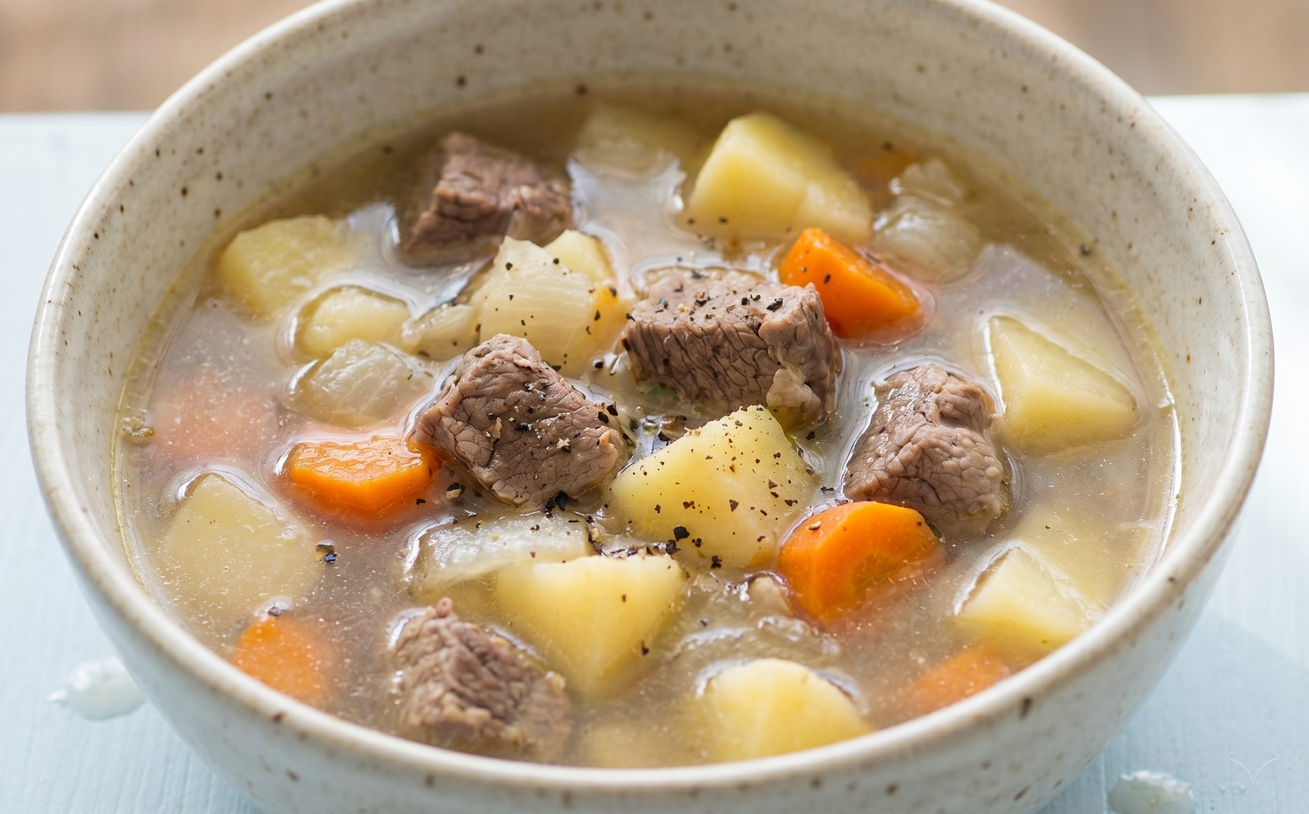 Greenlandic Reindeer Stew with Root Vegetables