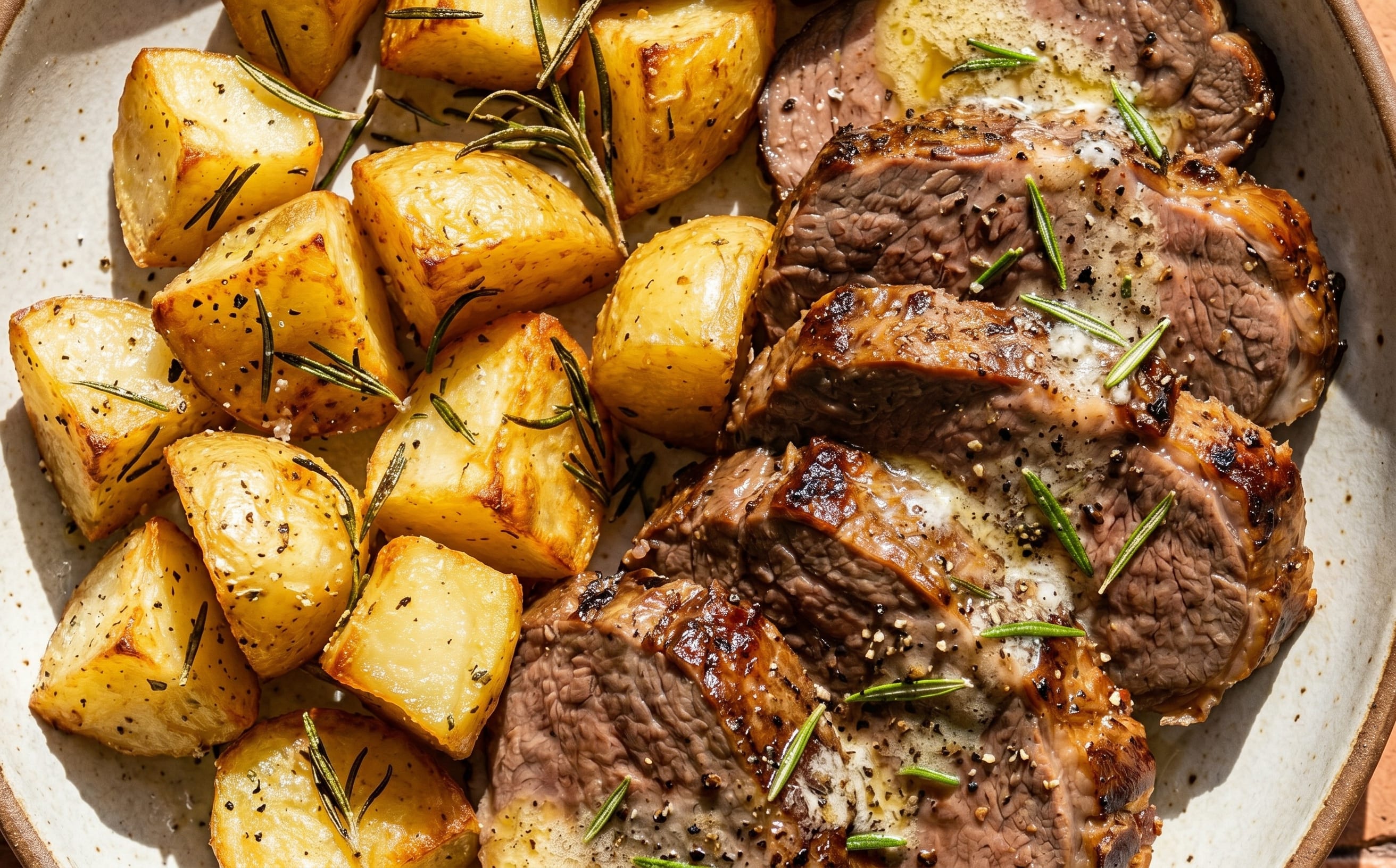 Greenlandic Roast Muskox with Potatoes