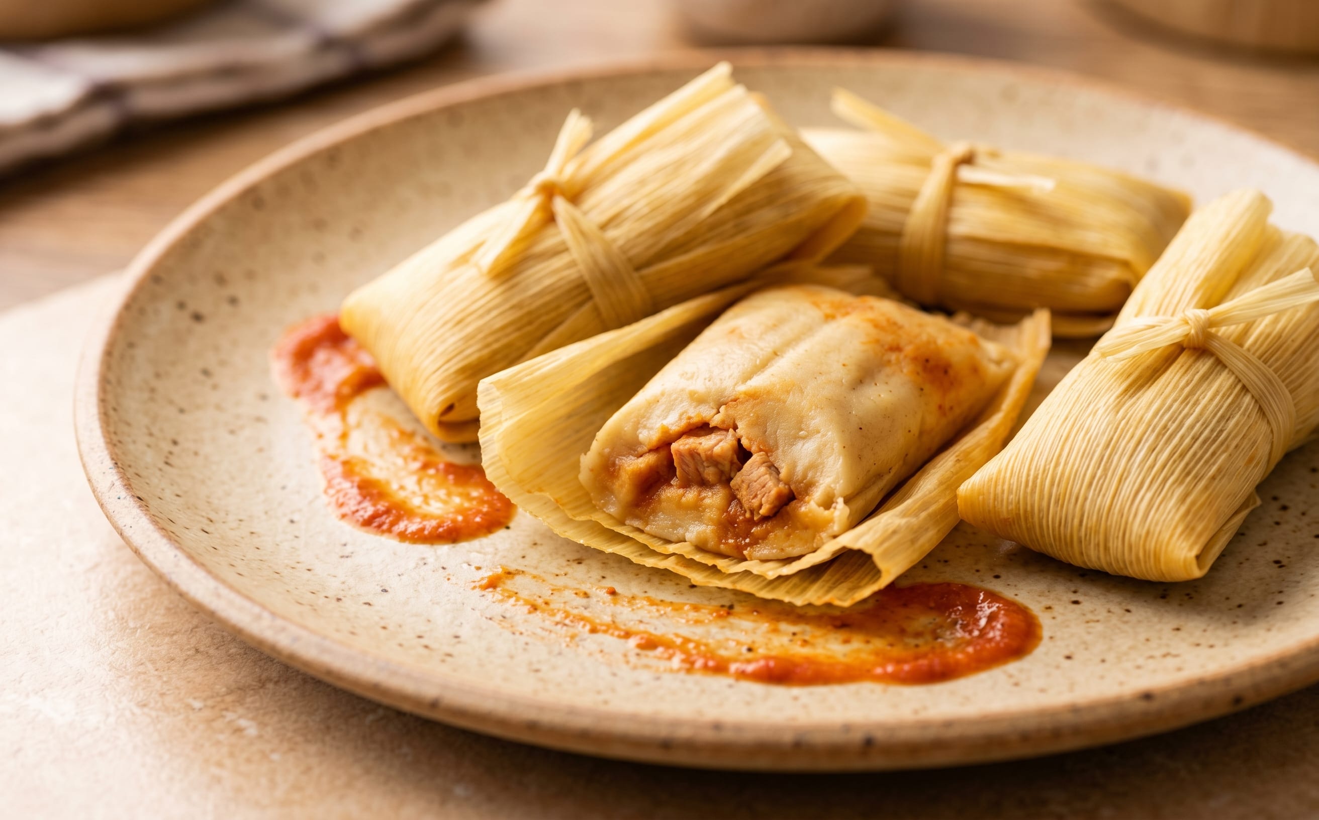 Chuchitos (Small Pork Tamales)