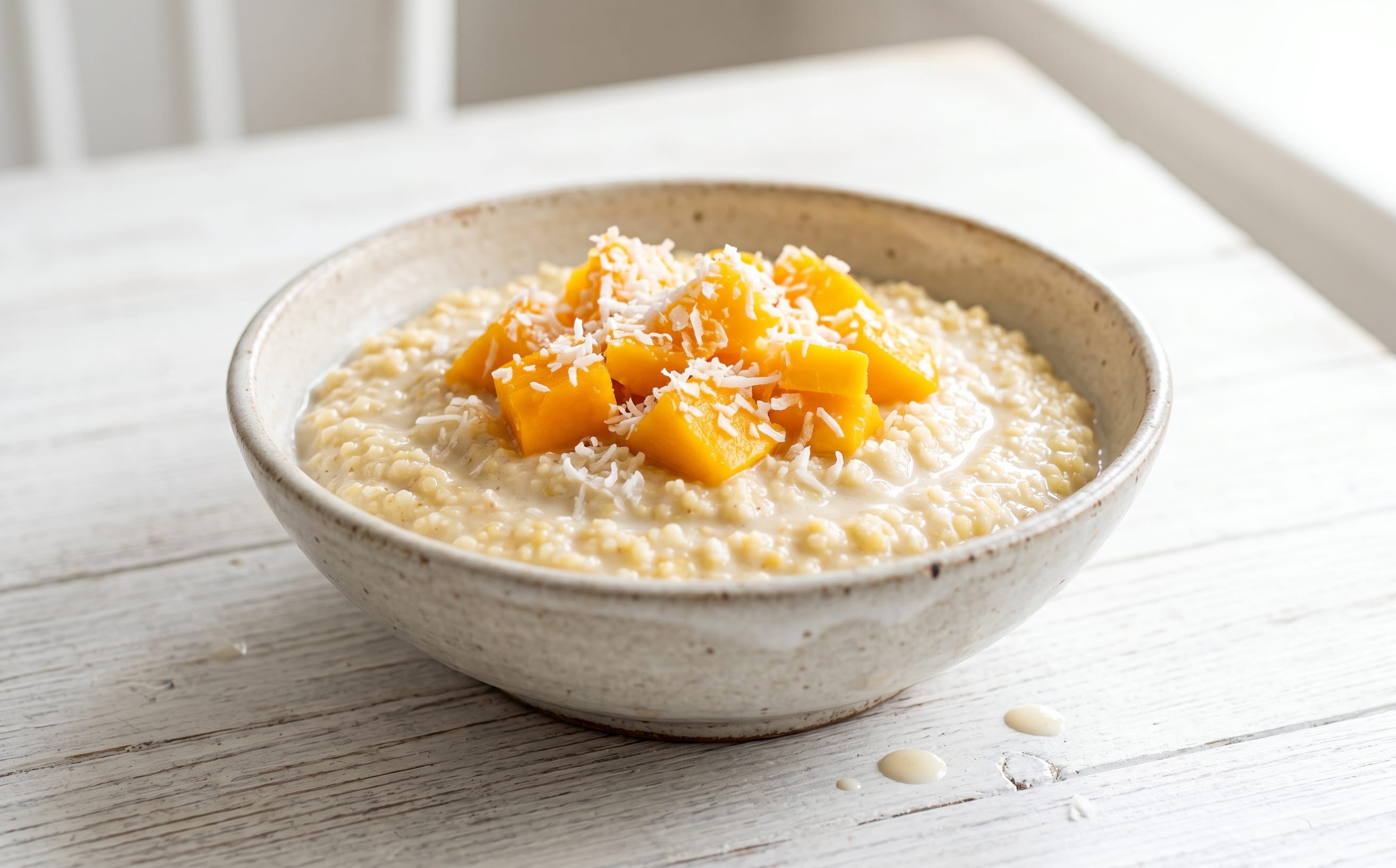 Guinea-Bissau-Style Sweet Coconut Millet