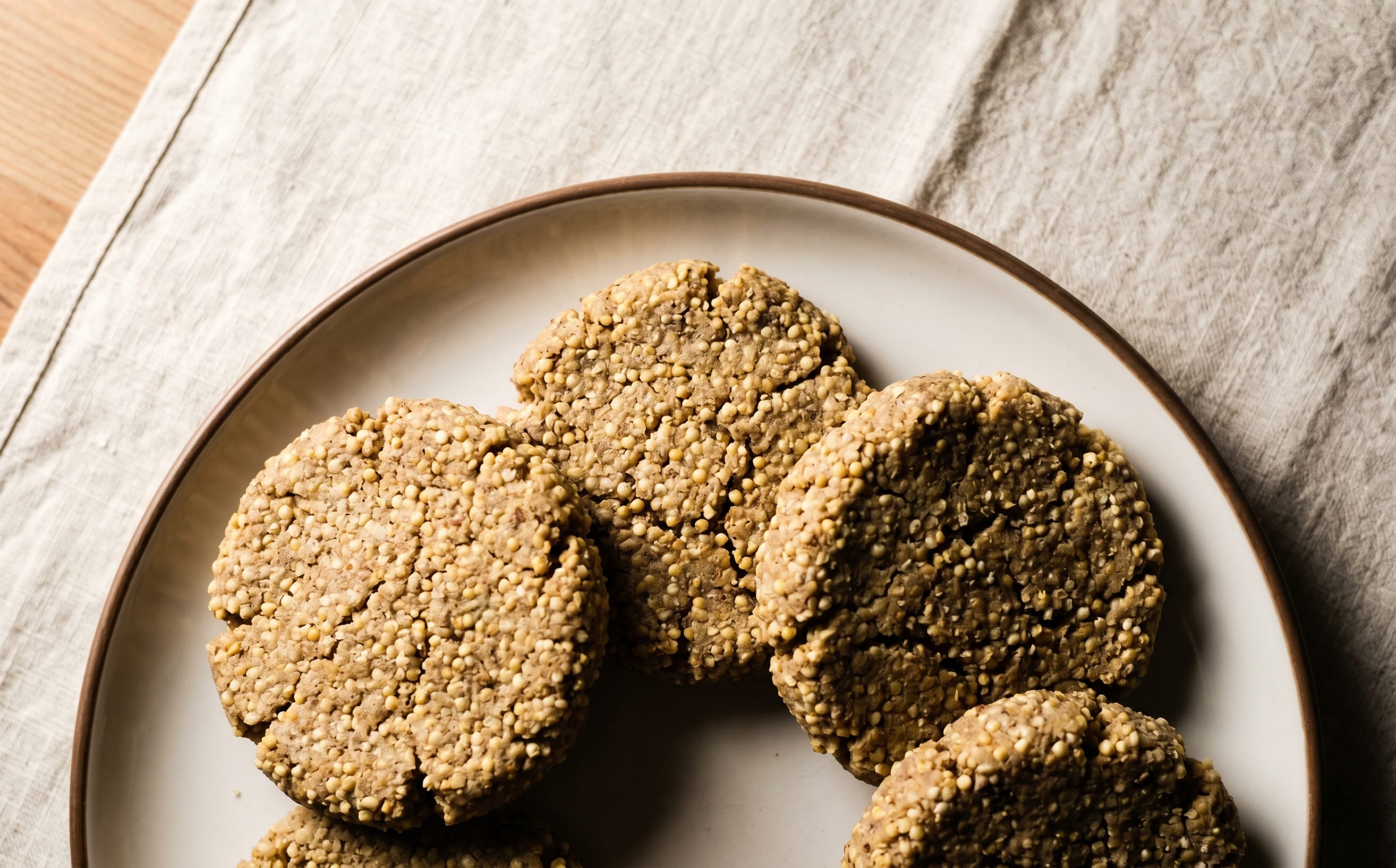 Guinean-Style Millet Porridge Cakes