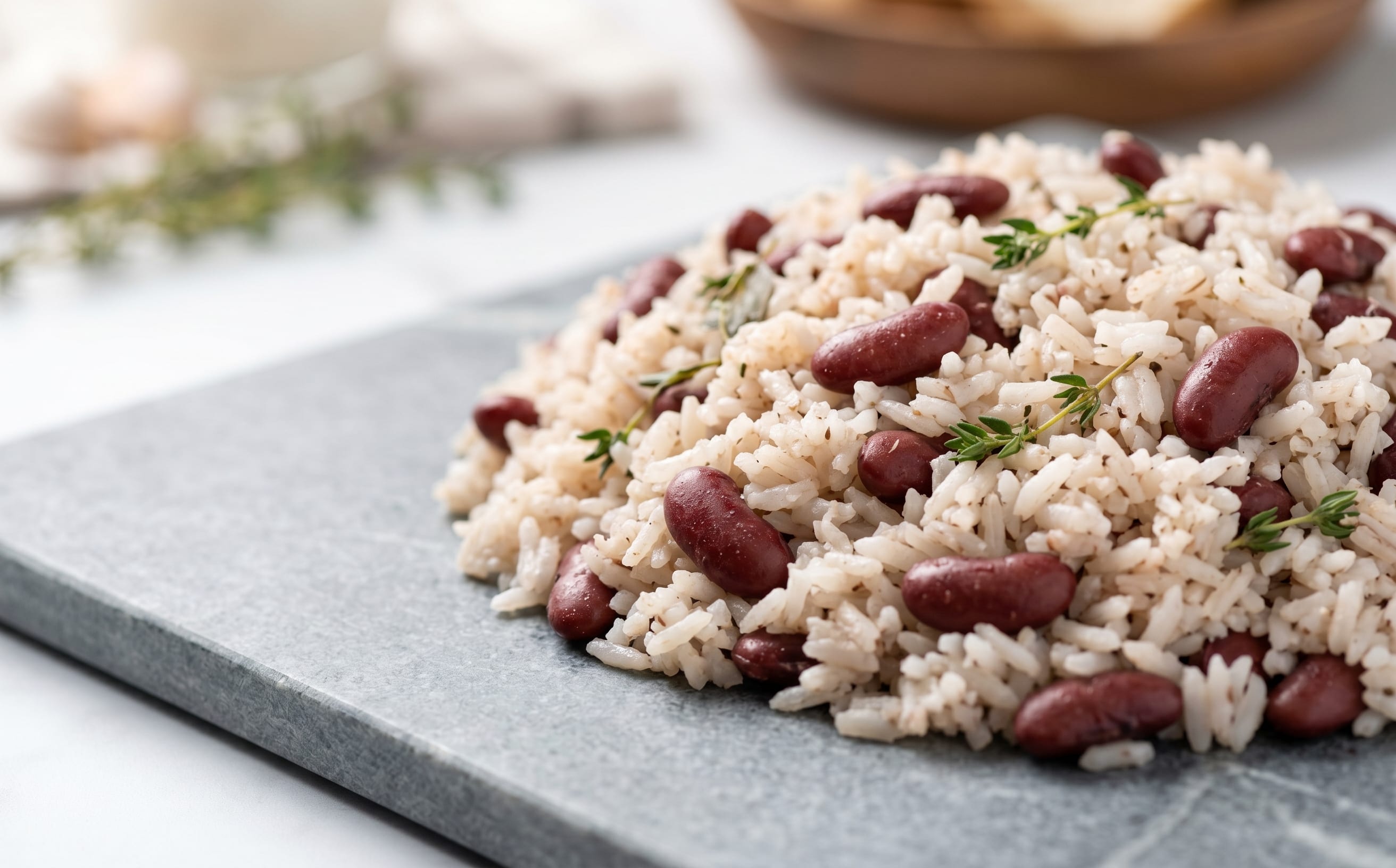 Diri Kole ak Pwa (Haitian Rice and Beans)