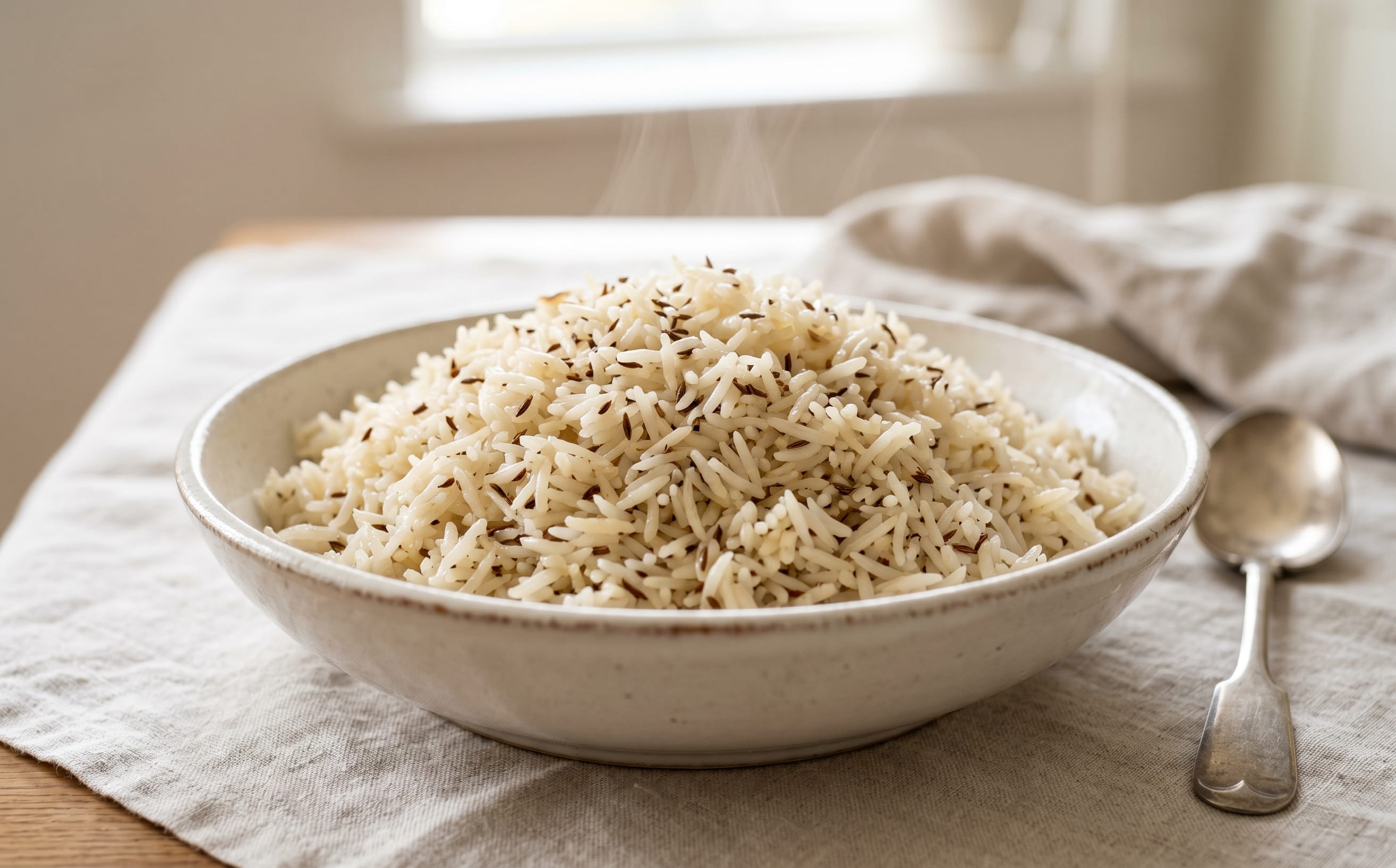 Jeera Rice (Cumin-Scented Basmati Rice)