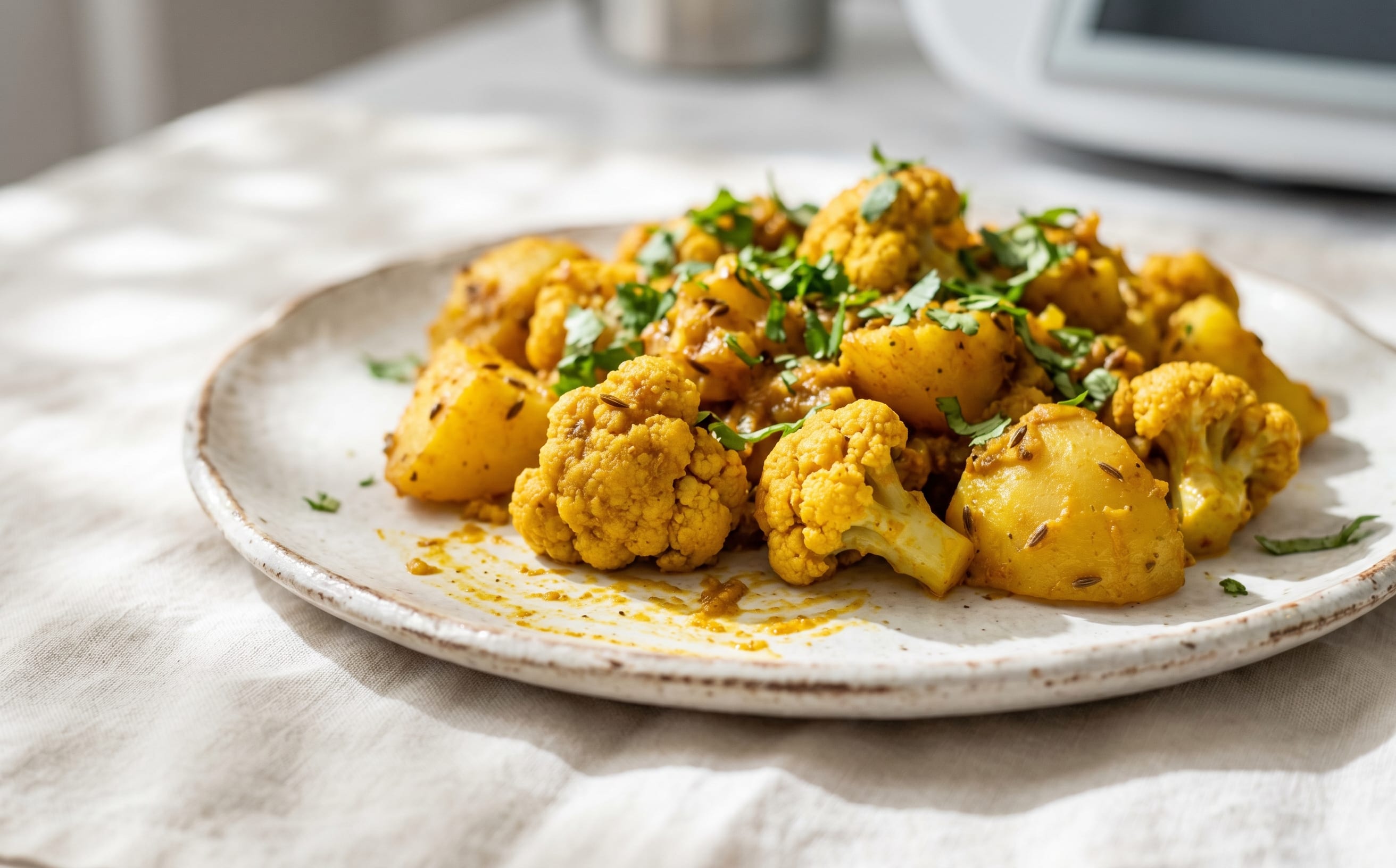 Aloo Gobi (Potato and Cauliflower Curry)