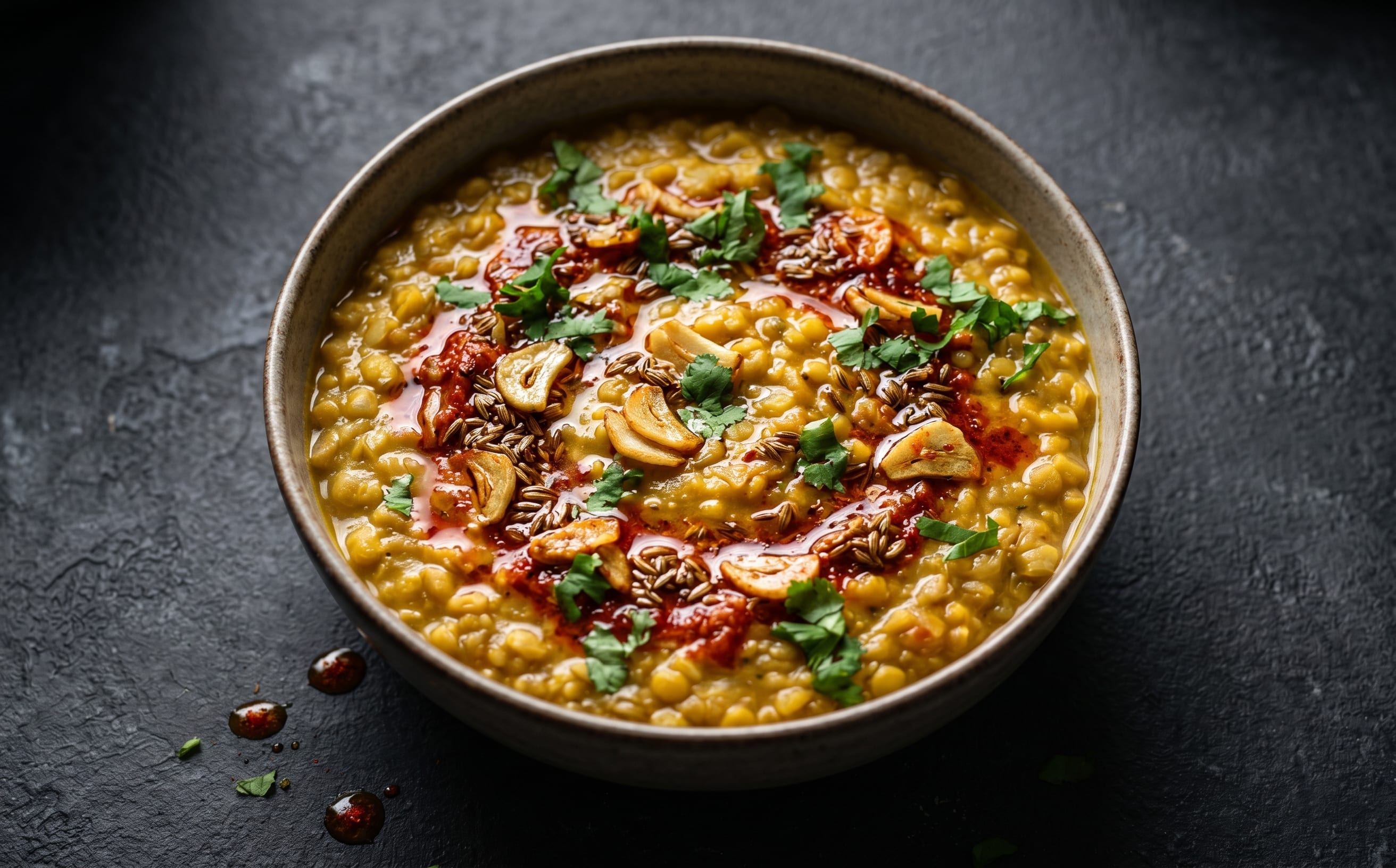 Dal Tadka (Yellow Lentils with Spiced Ghee)