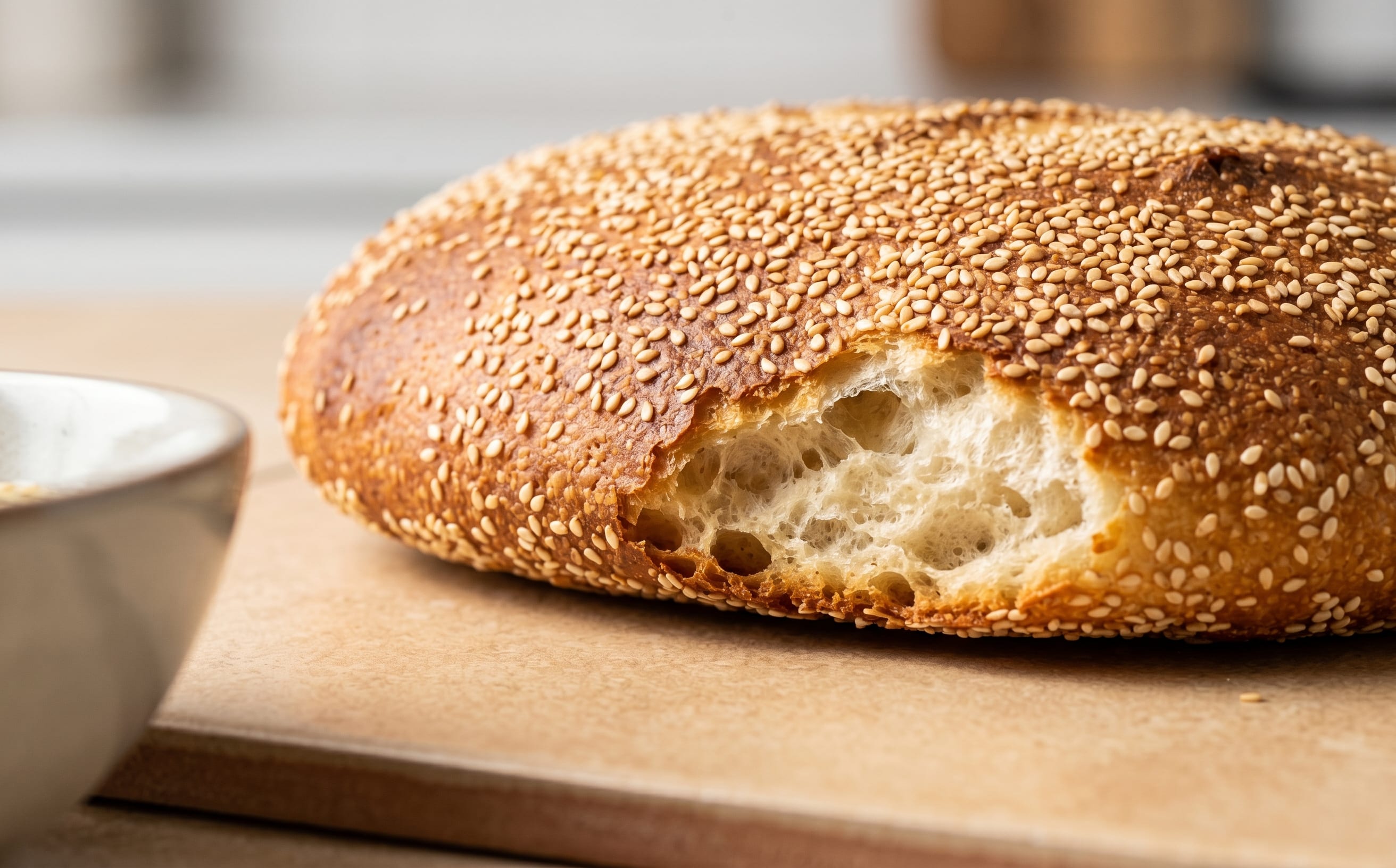 Samoon (Iraqi Oval Bread)