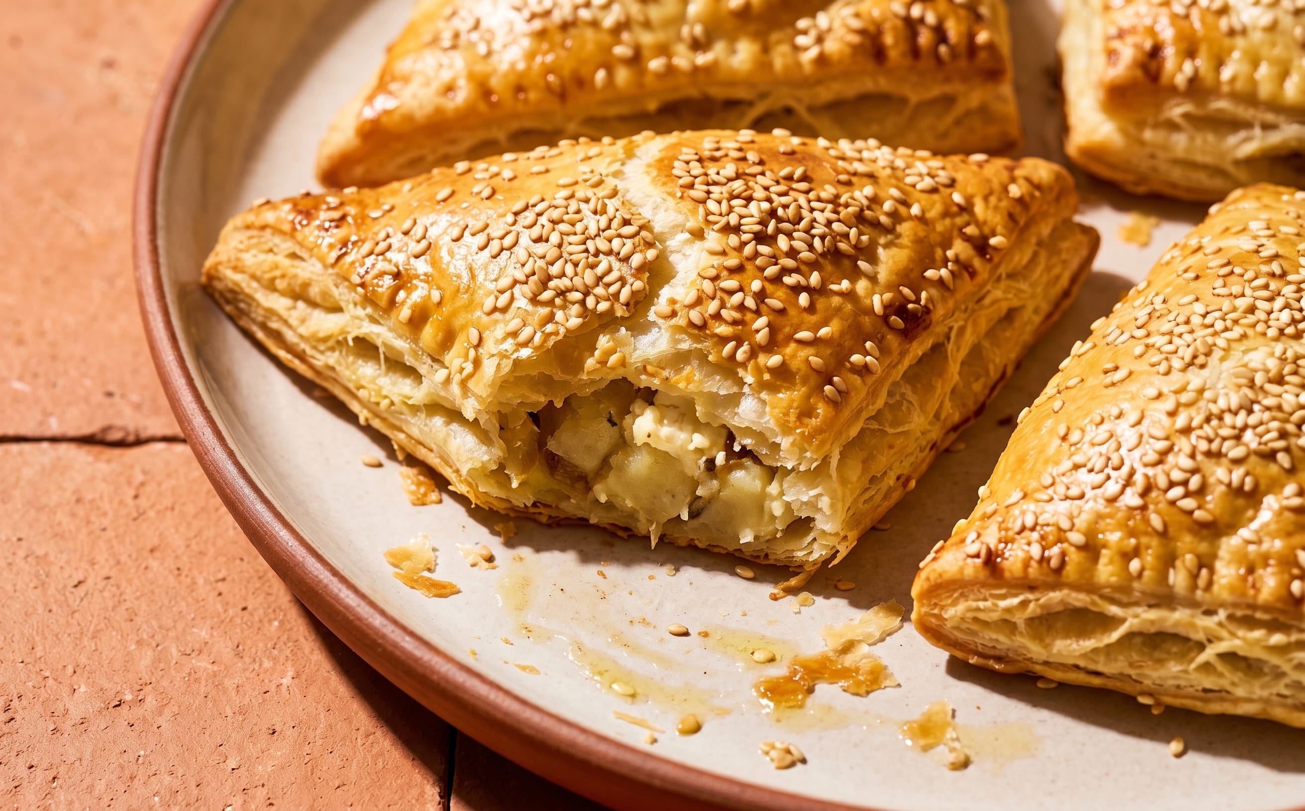 Bourekas (Cheese and Potato Pastries)