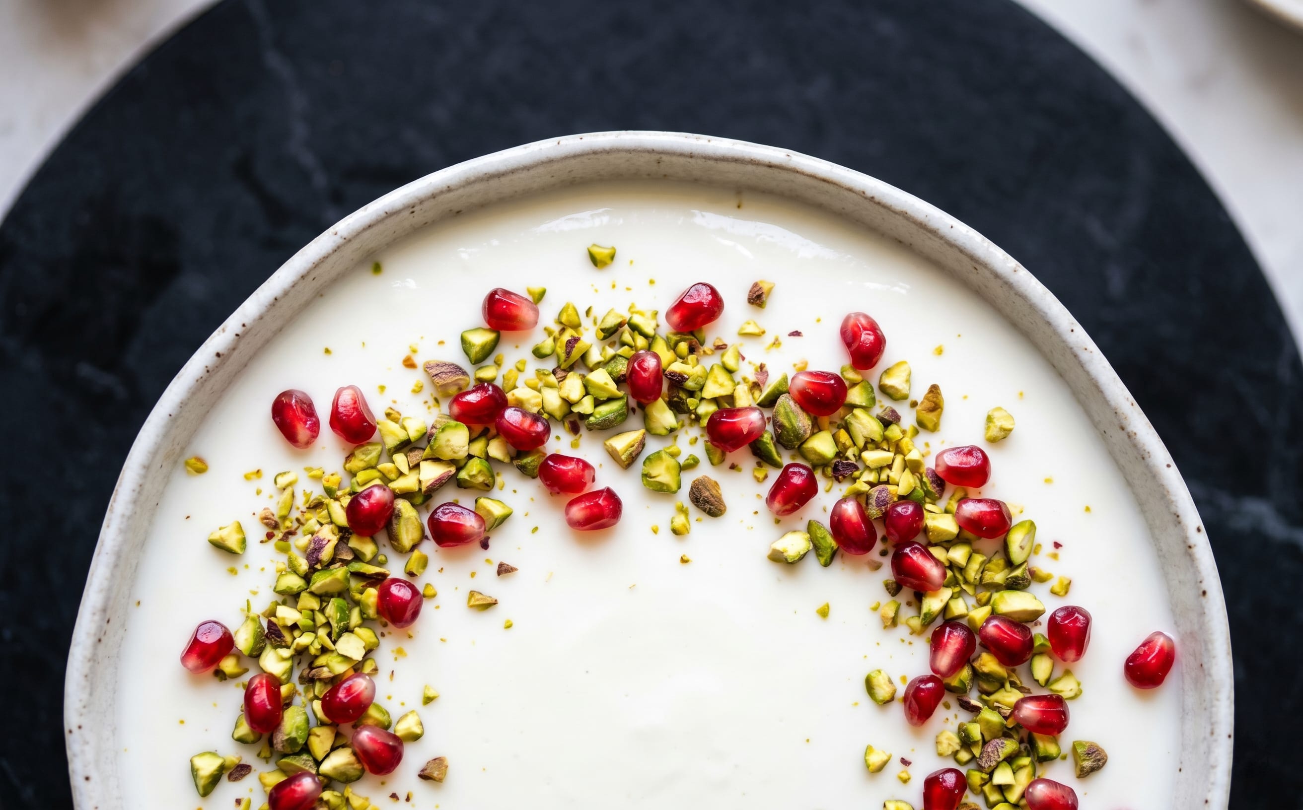 Malabi (Rosewater Milk Pudding)