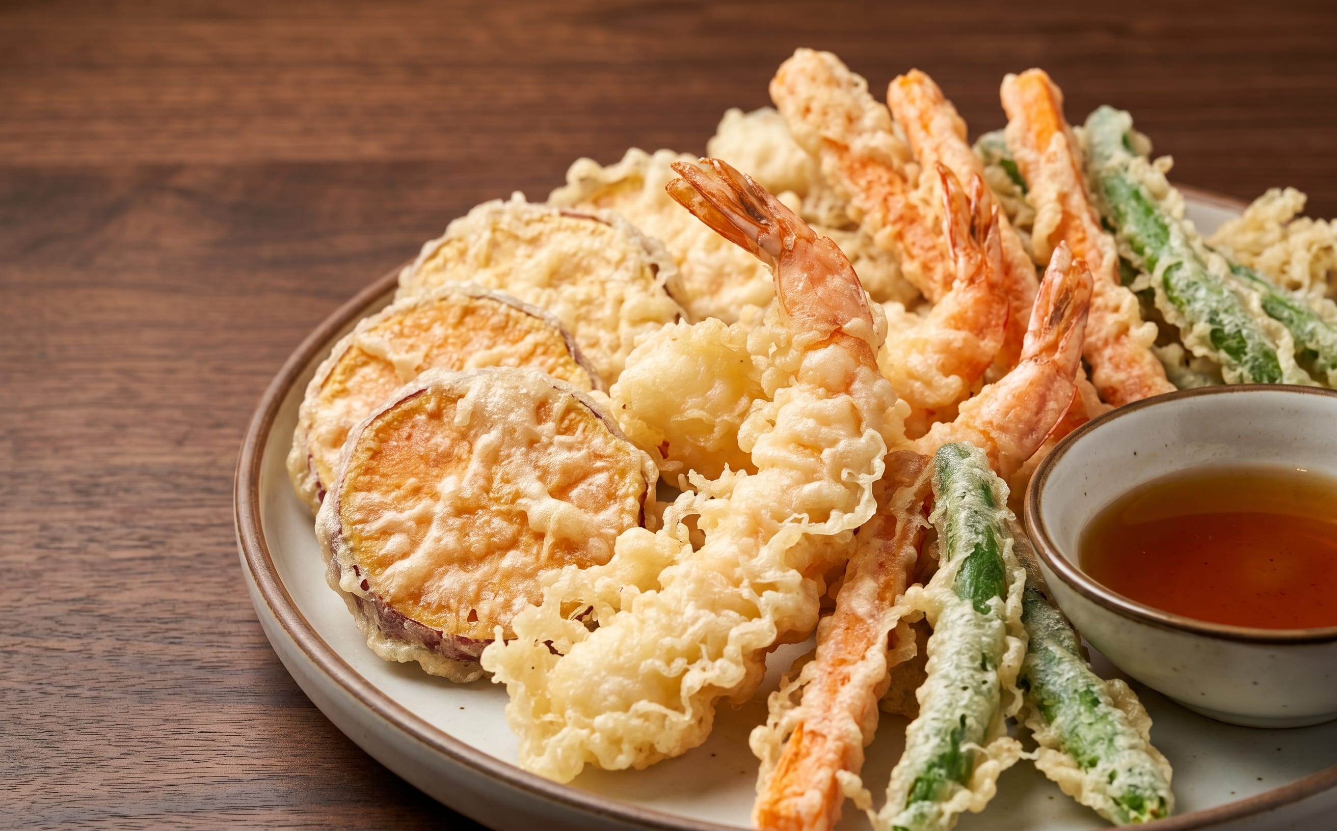 Ebi to Yasai no Tempura (Shrimp and Vegetable Tempura)