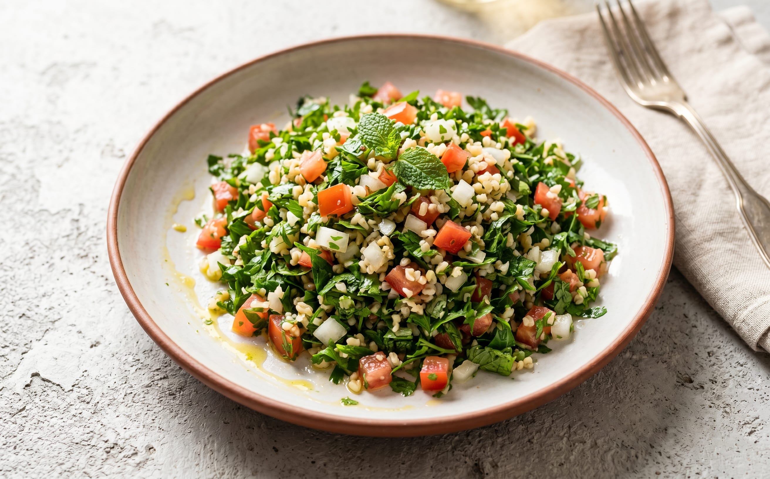 Tabbouleh (Parsley and Bulgur Salad)