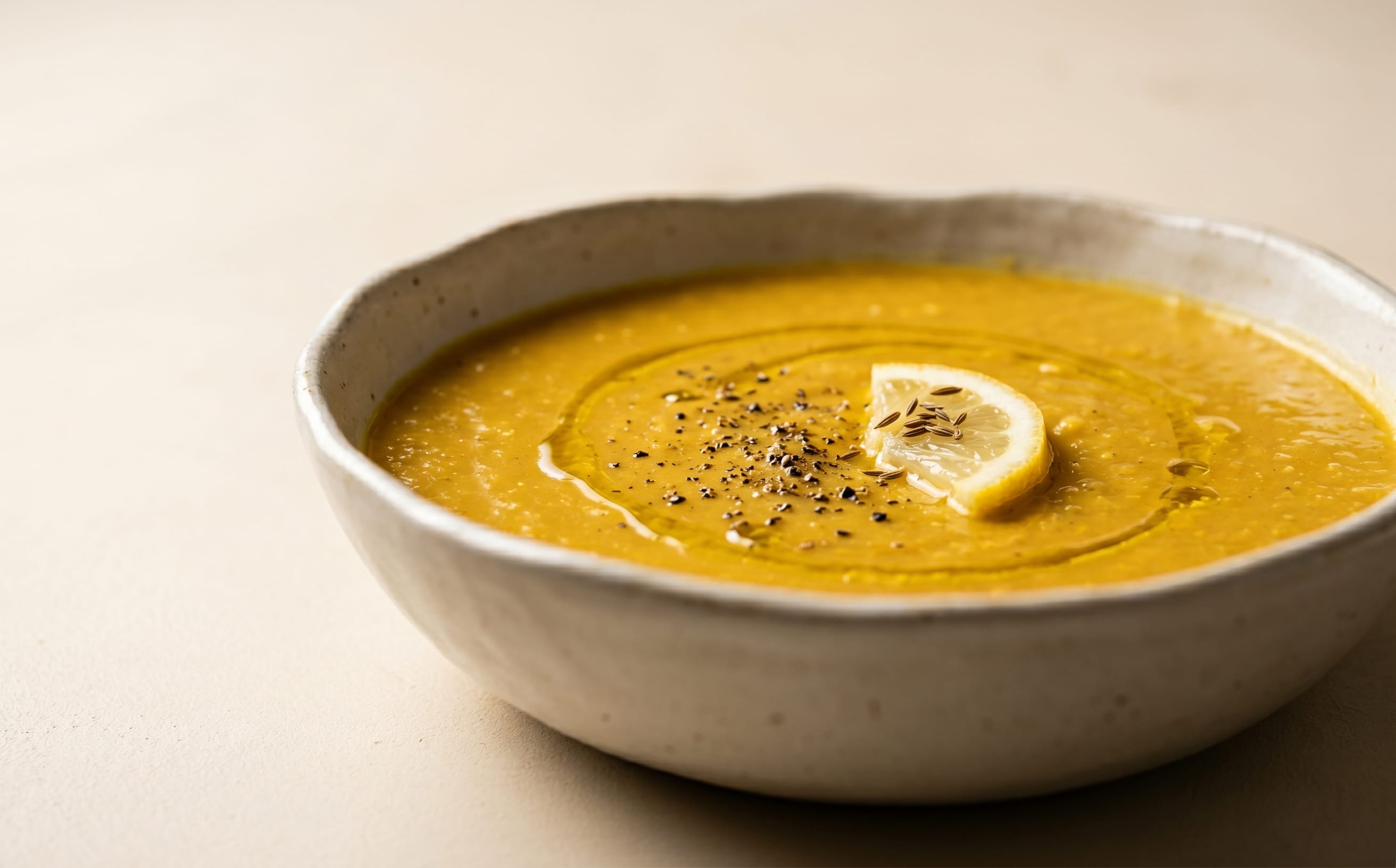 Shorbat Adas (Red Lentil Soup)