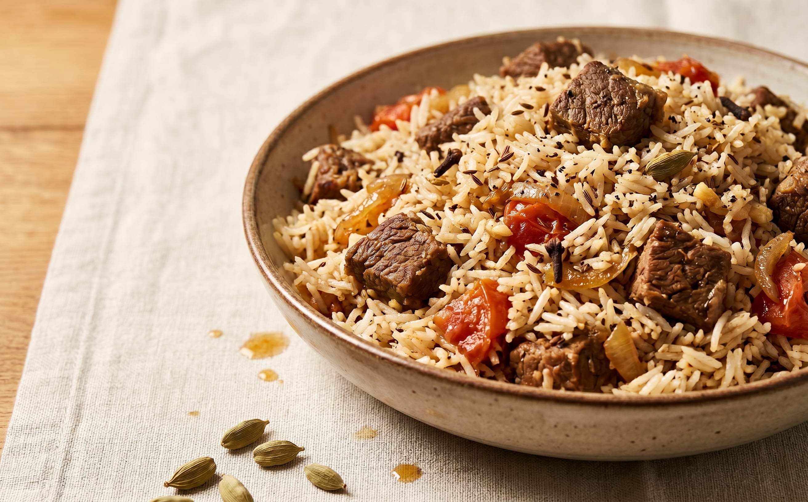 Pilau ya Nyama (Kenyan Beef Pilau)