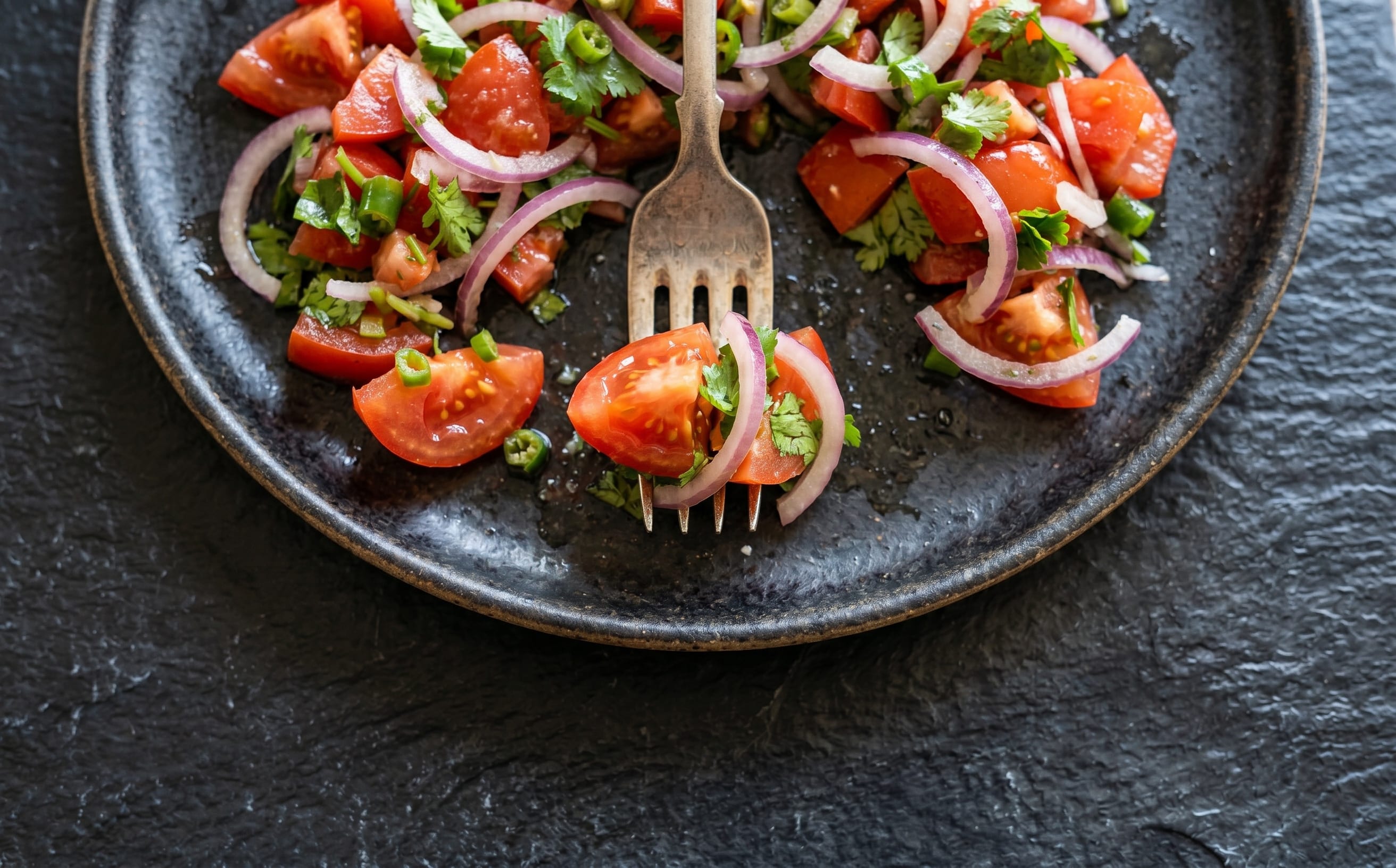 Kachumbari (Tomato and Onion Salad)