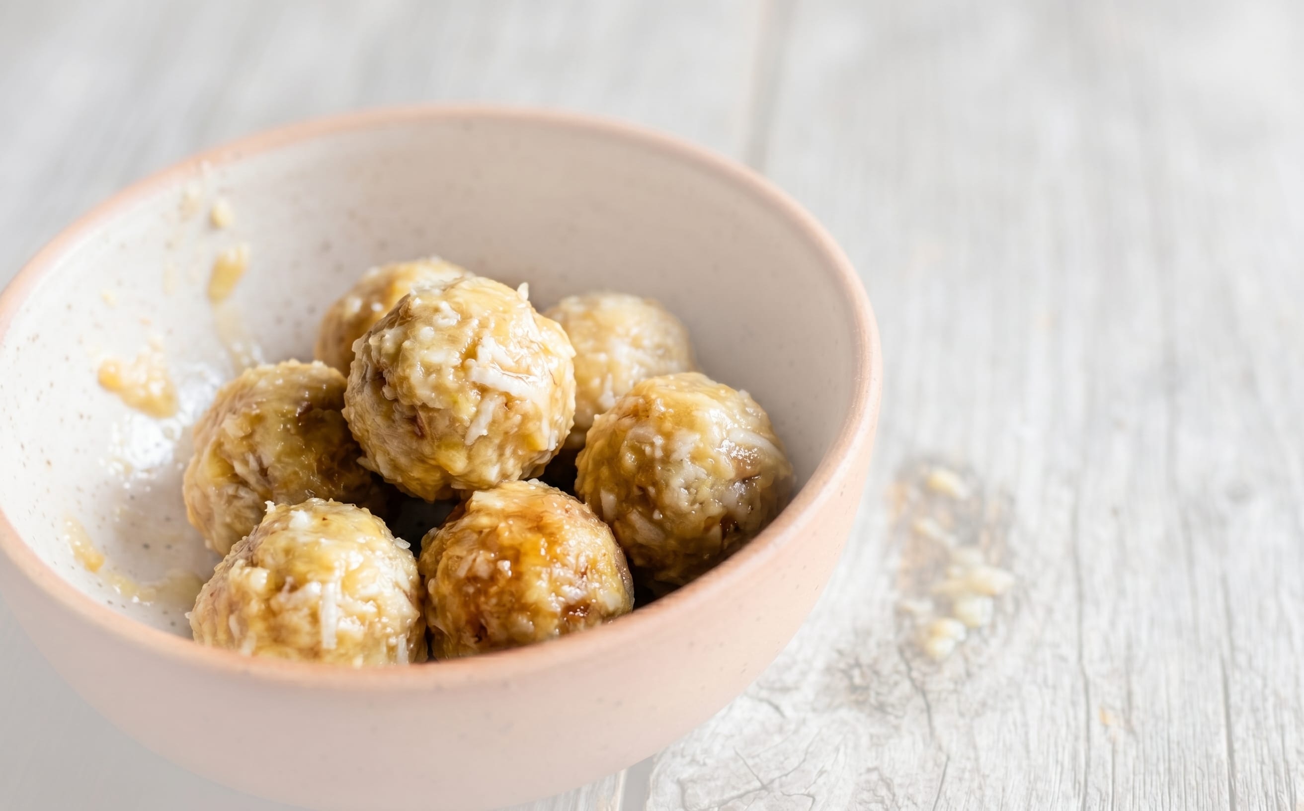 Coconut and Banana Bites