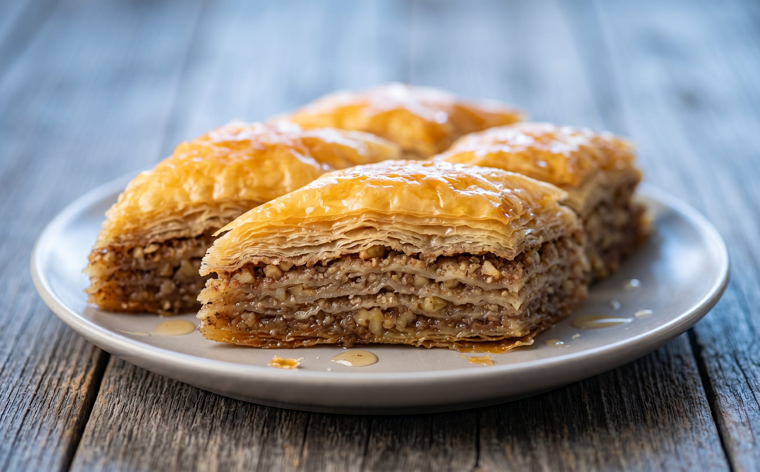 Baklava me Arra (Walnut Baklava)
