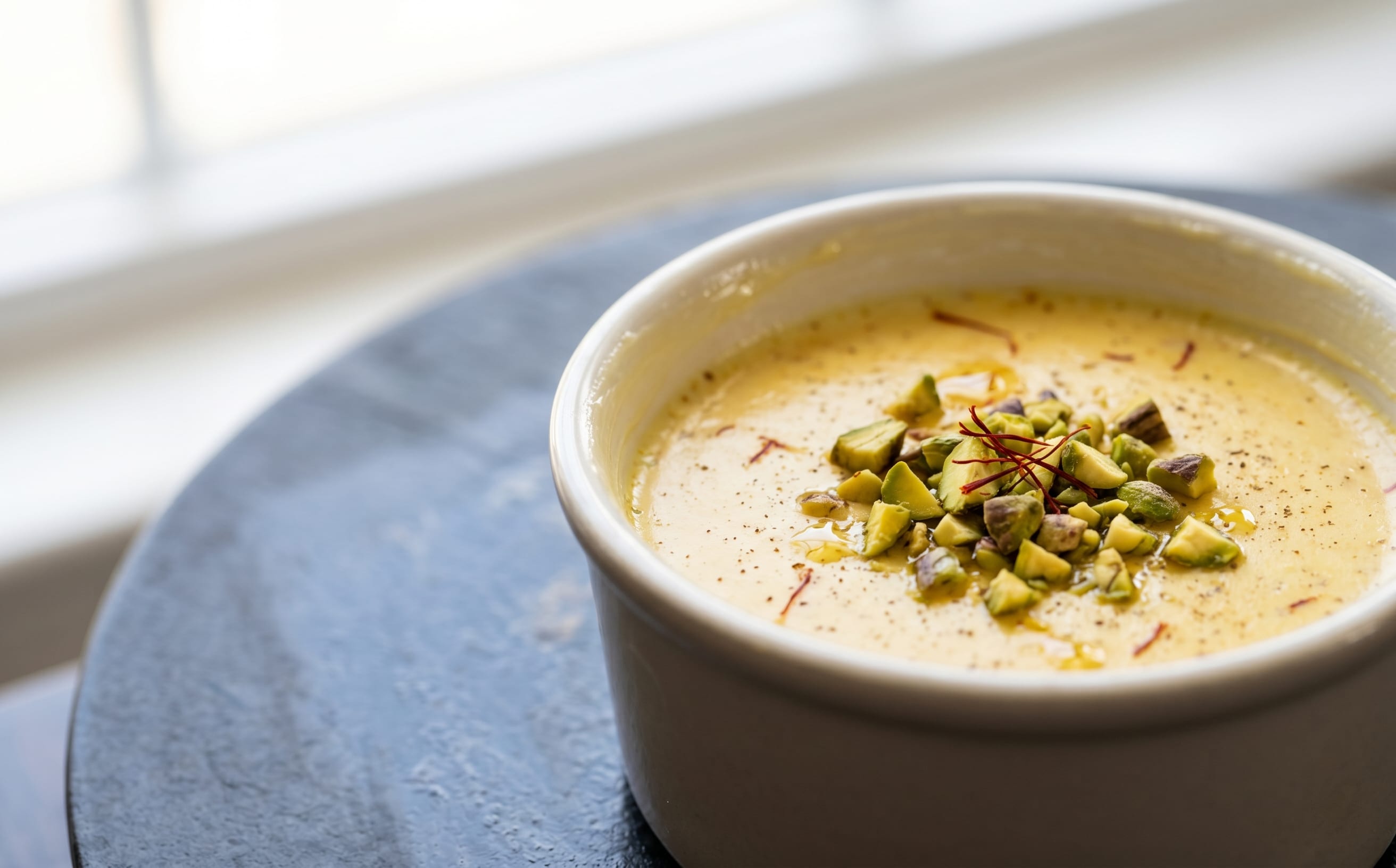 Muhallabia (Saffron Milk Pudding)
