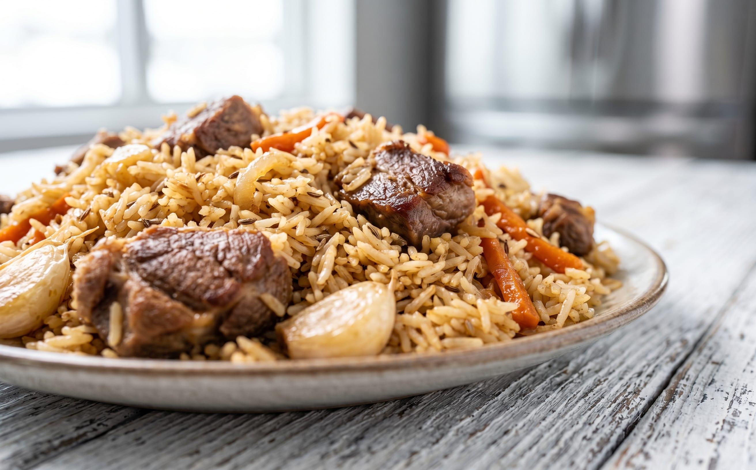 Paloo (Lamb and Carrot Rice Pilaf)