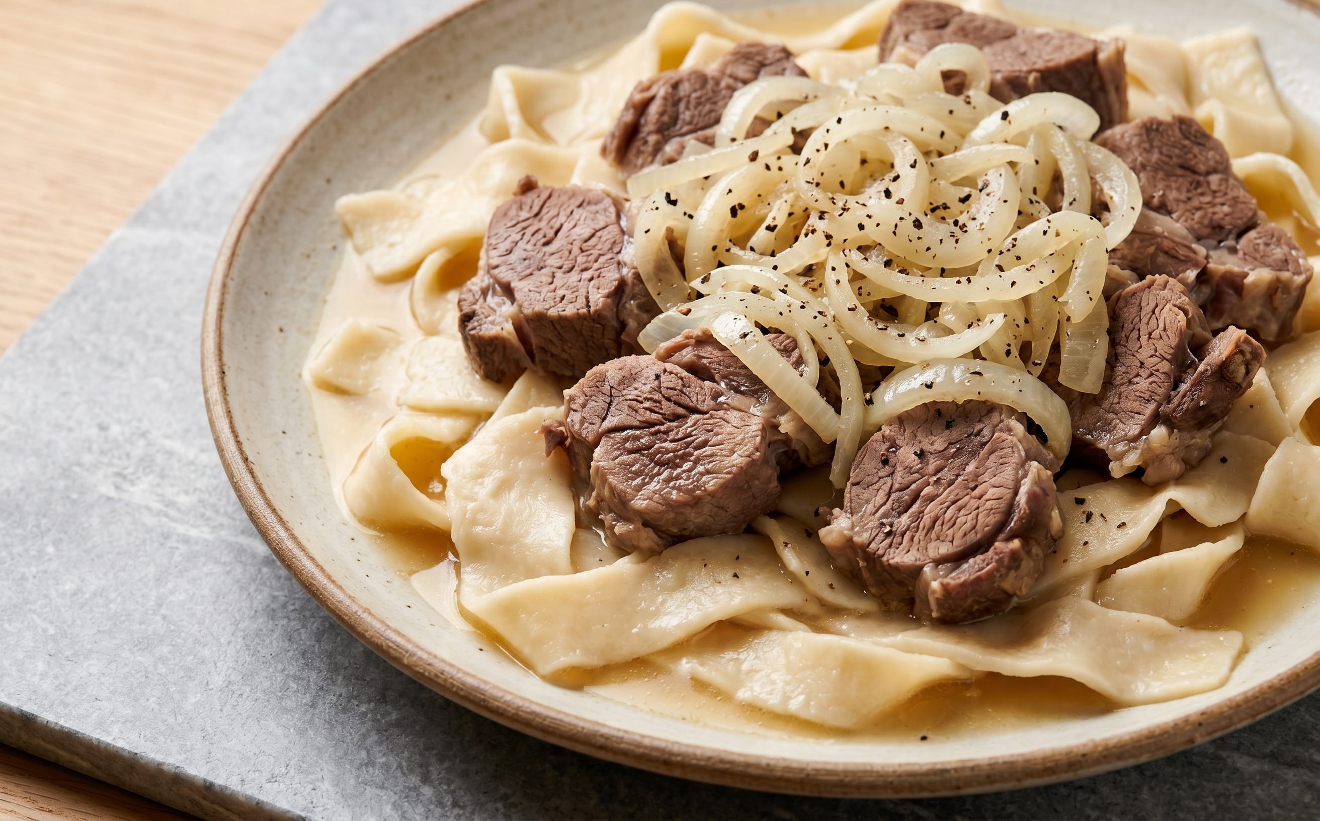 Beshbarmak (Lamb with Hand-Cut Noodles)