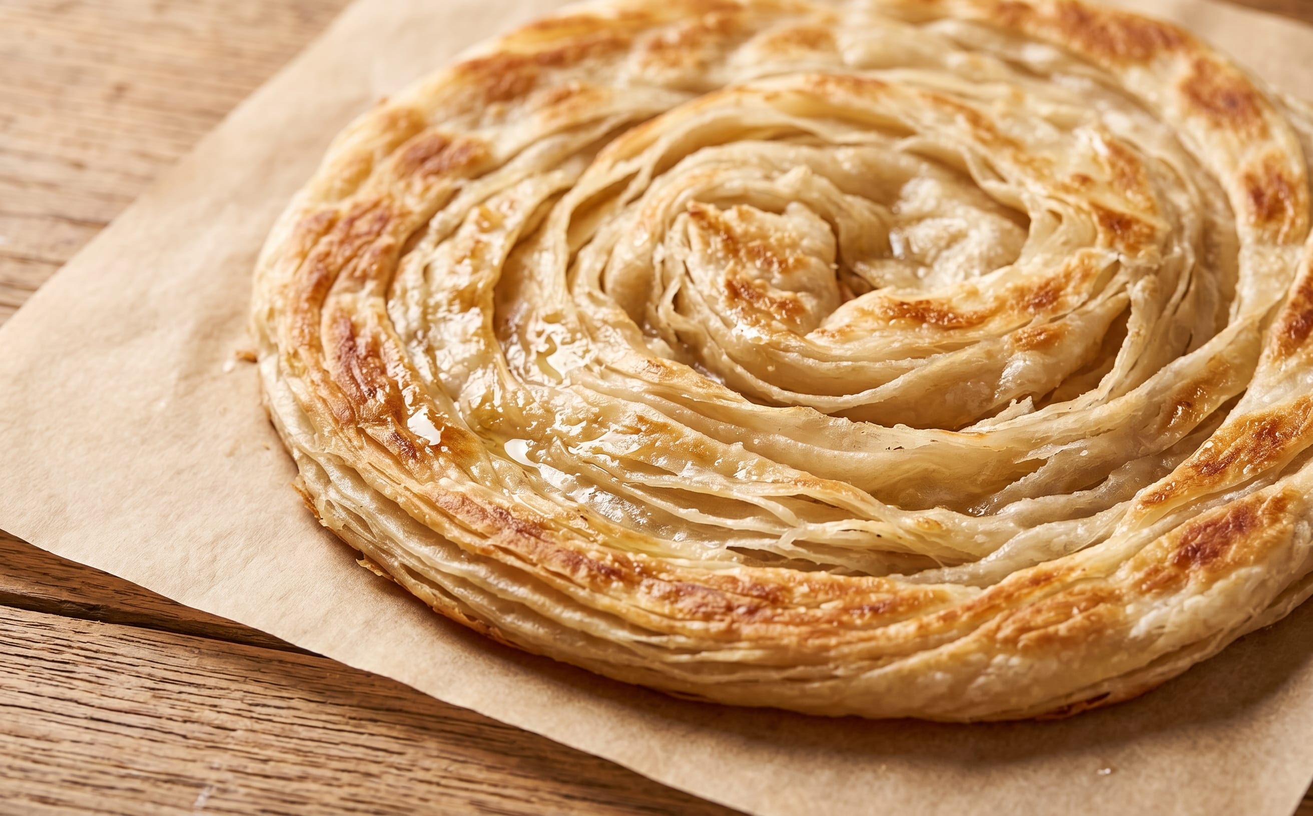 Kattama (Layered Skillet Flatbread)
